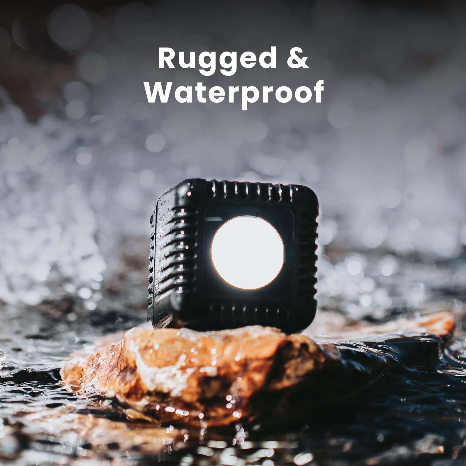 Lume Cube 2.0 Portable App Controlled Waterproof Led Cube Light With Dslr Shoe Mount | Waterproof, Adjustable Brightness, Indoor
