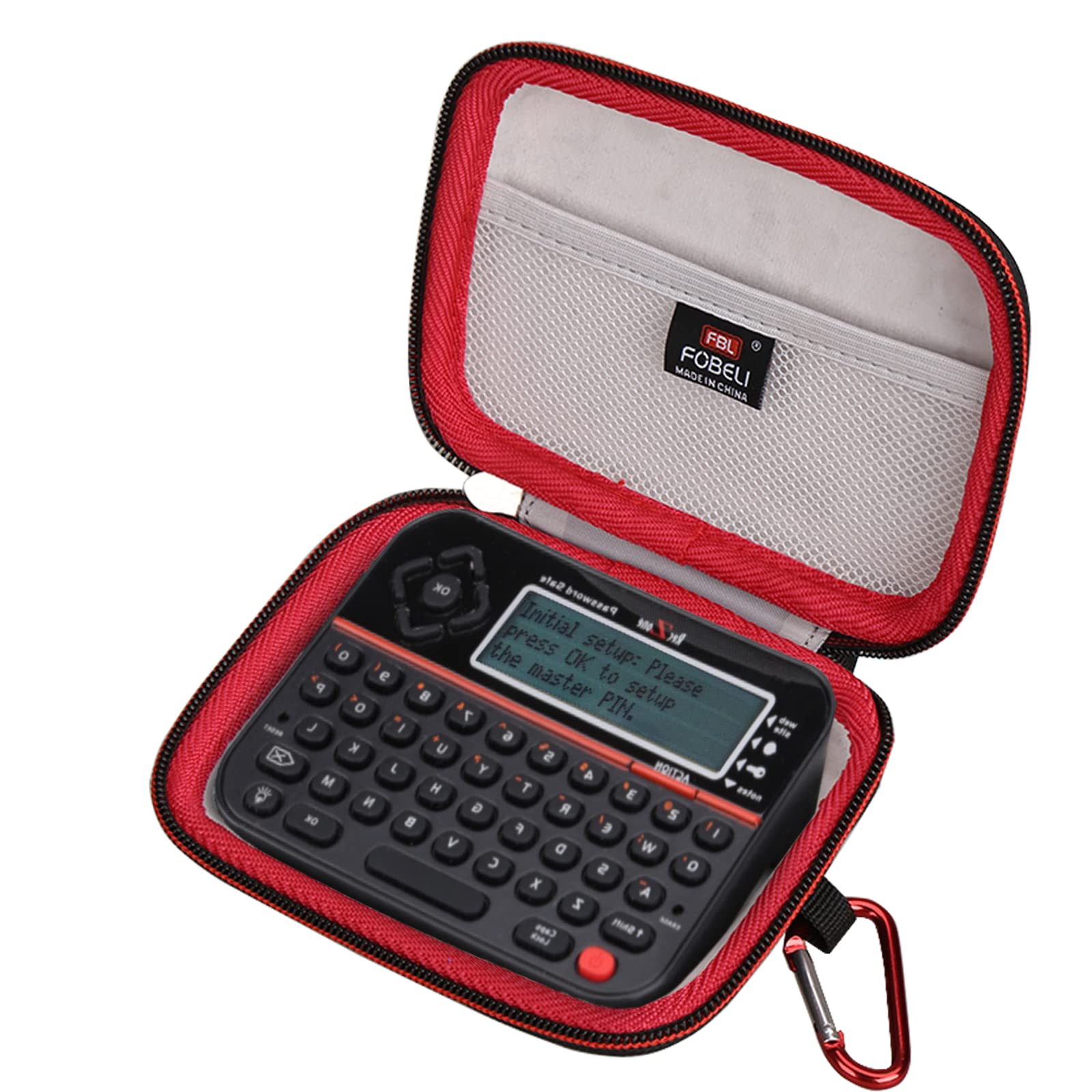 Fblfobeli Eva Hard Carrying Case Compatible With John N. Hansen & Reczone Llc Password Safe Device, Portable Travel Protective Storage Bag (Case Only)