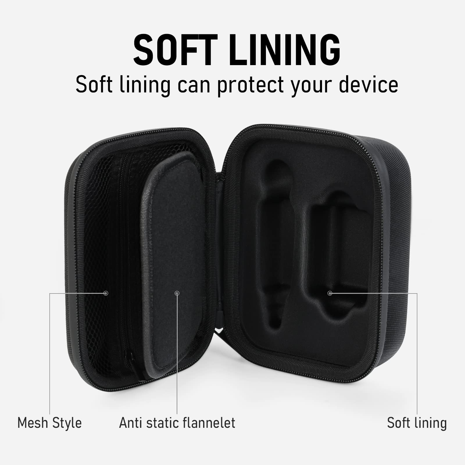 Xvive Cu4 Hard Case For U4 In Ear Monitor Wireless System(U4 Case)