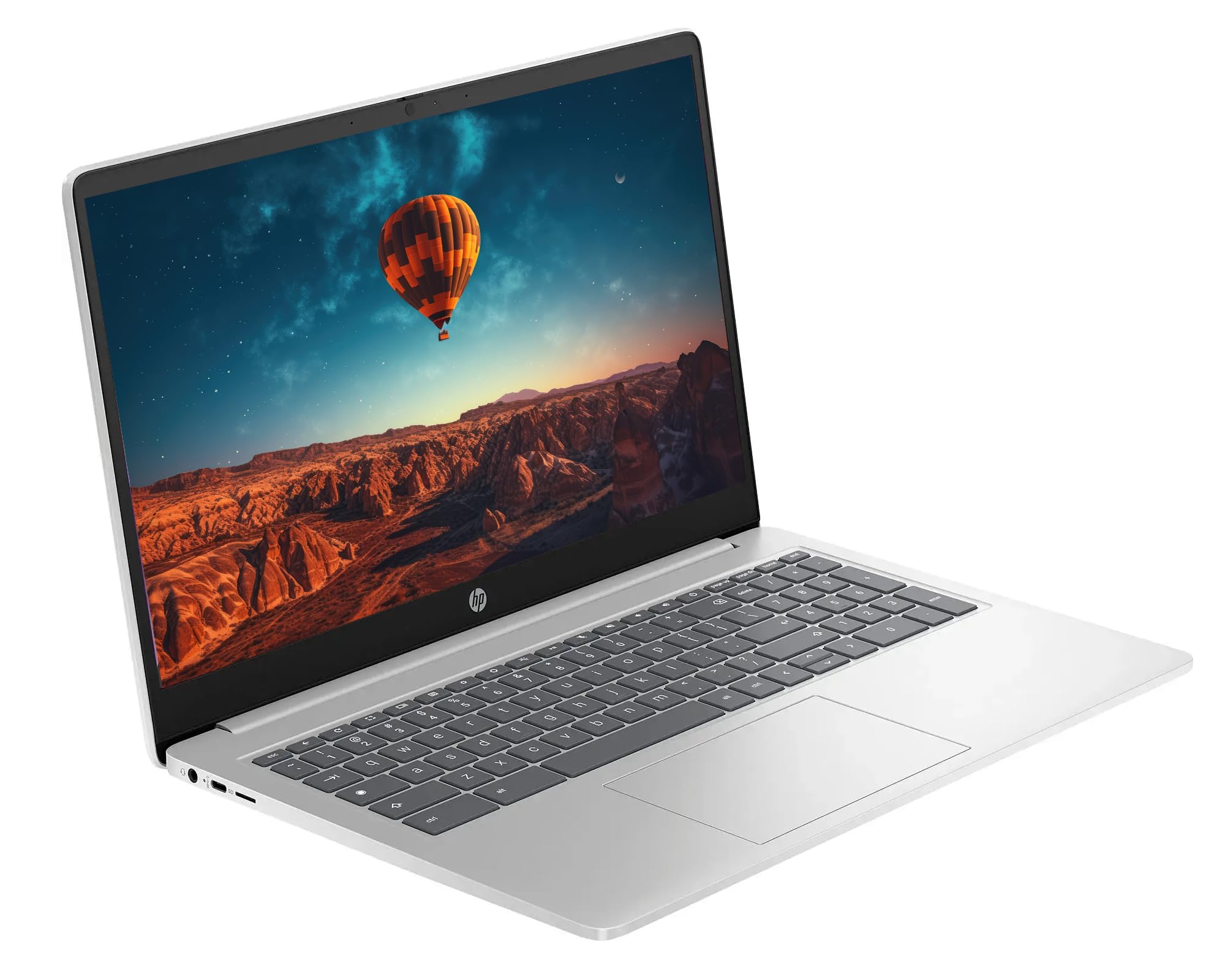 Hp Chromebook | 15'' Hd Laptop | 8Gb Ram | 64Gb Emmc& 512Gb Card& 128Gb Portable Ssd | Intel 4 Core Cpu | Webcam| Usb C| Wi Fi|