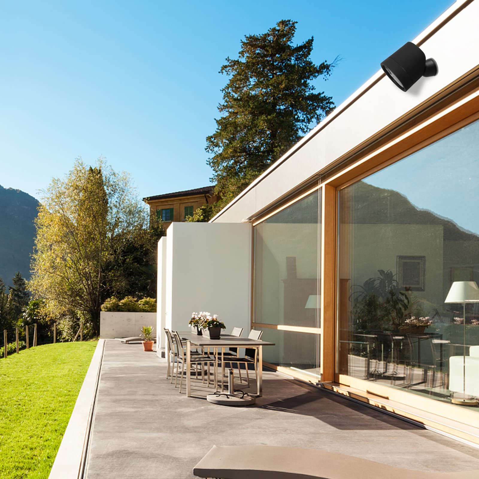 Holaca Weatherproof Silicone Skin For Simplisafe Wireless Outdoor Security Camera Anti Scratch Protective Cover   Extra Protect