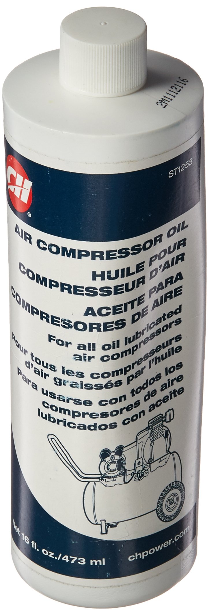 Campbell Hausfeld St1253 Air Compressor Oil   16 Oz., Na