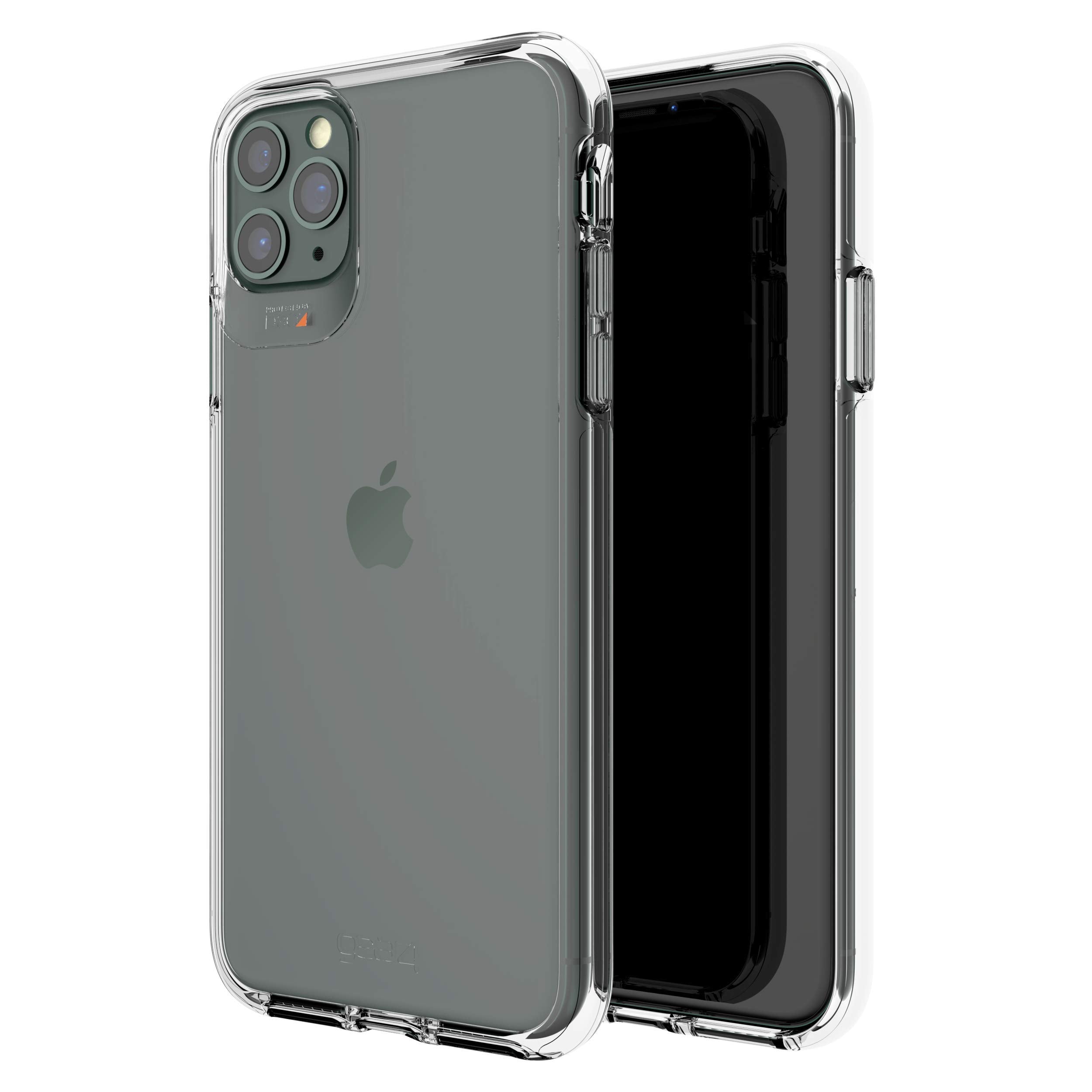 Gear4 Compatible With Iphone 11 Pro Max Case, Advanced Impact Protection By D3O 36576 Crystal Clear