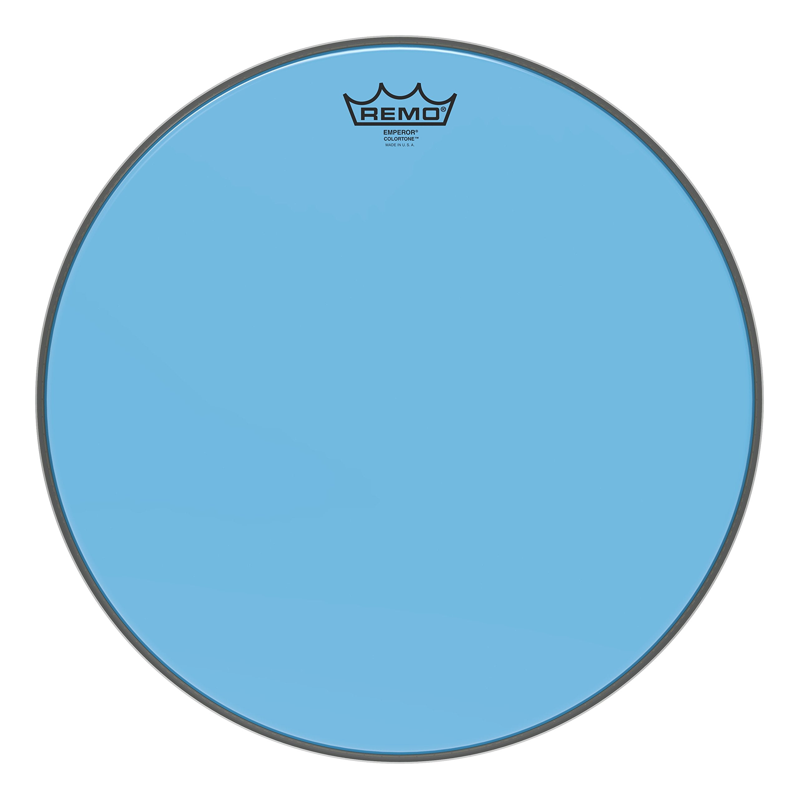 Remo Emperor Colortone Blue Drumhead, 16'