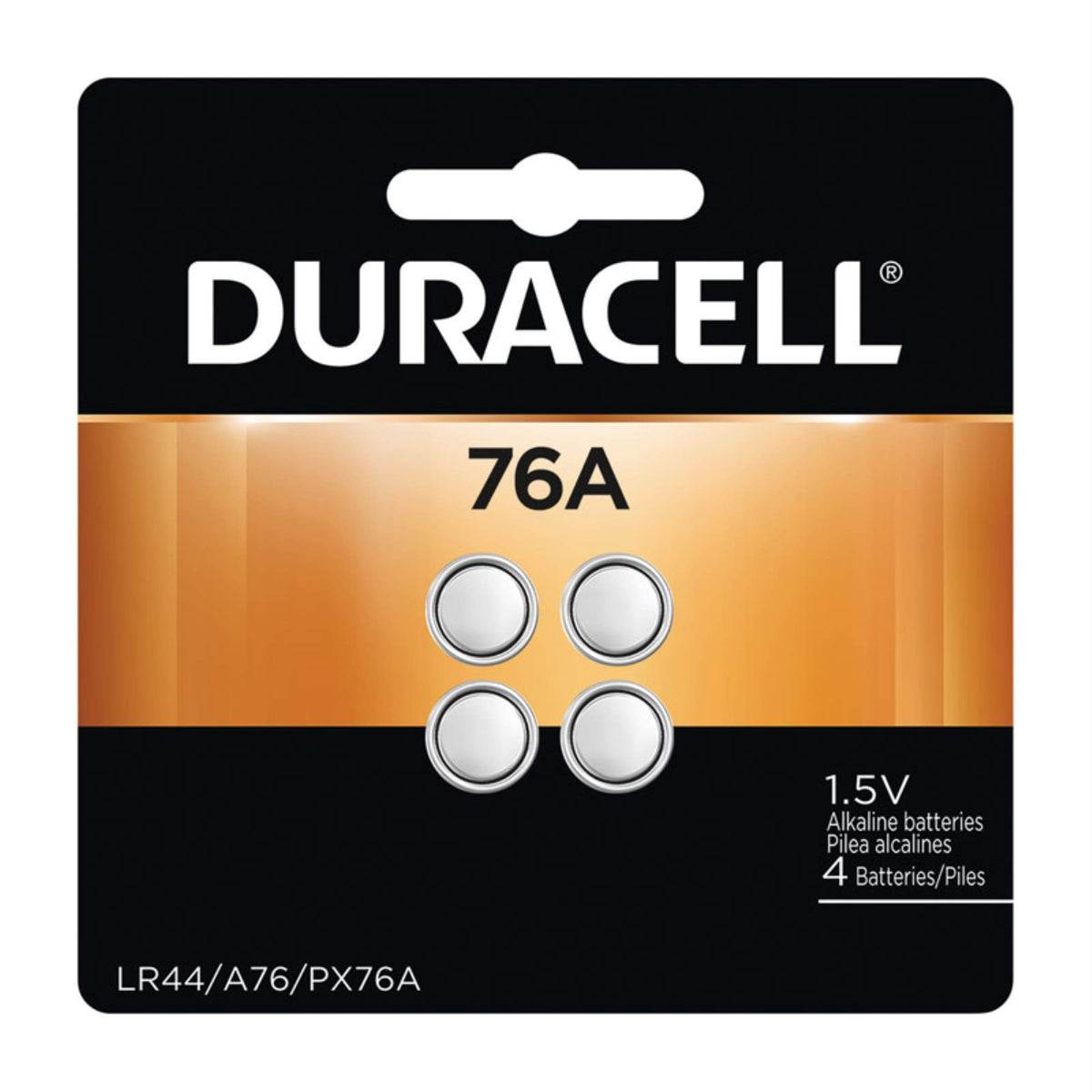 Duracell Battery Px76A 4Pk Mfrpartno 76Ab4Pk