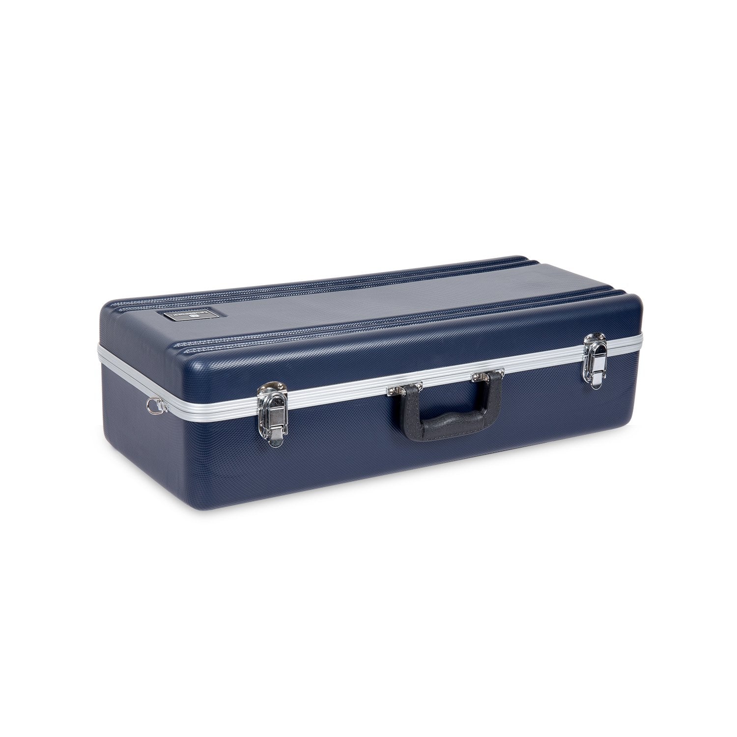 Crossrock Cra860Asbl-R Alto Saxophone Case-Rectangular Abs Molded With Single Shoulder Strap, Blue