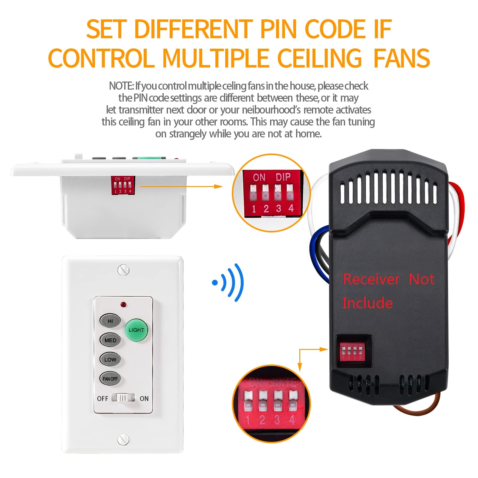 Ceiling Fan Remote By06 Remote