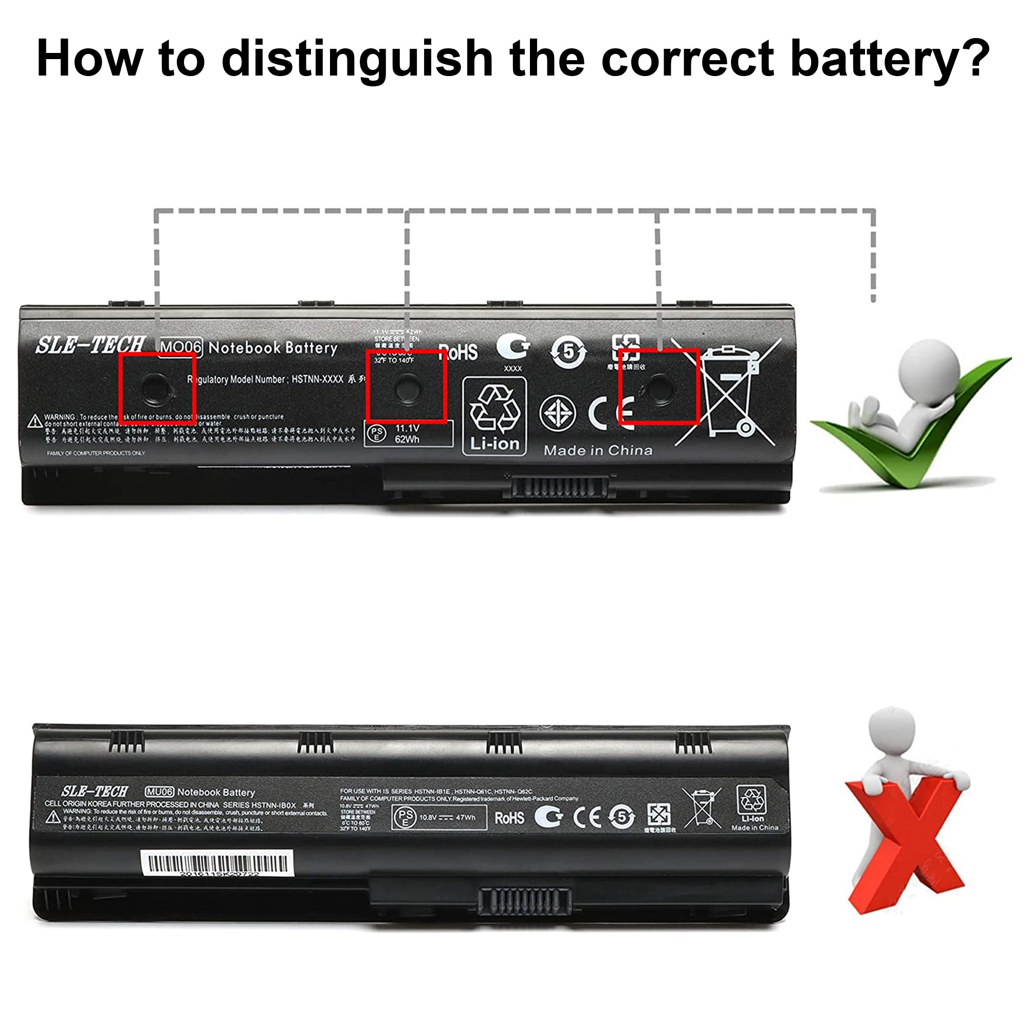 Sle Tech Laptop Battery For 671731 001  Hp Battery Mo06/Mo09 Pavilion Dv4 5000 Dv6 7000 Dv7 7000 Dv7T 7000 Hp Envy M6 1045Dx M6