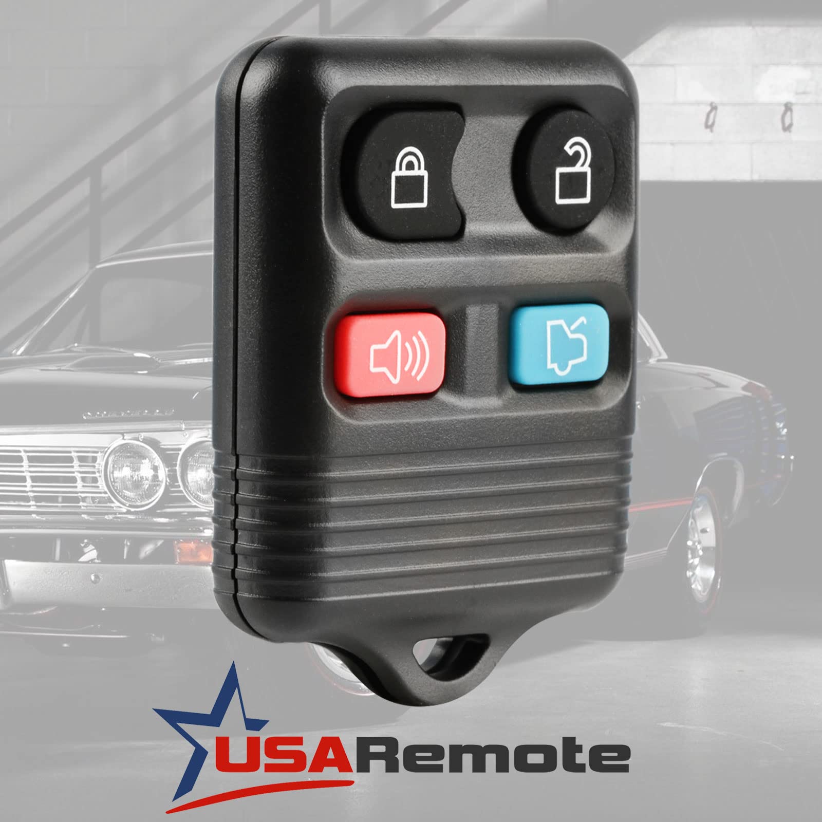 Car Key Fob Keyless Entry Remote Fits Ford, Lincoln, Mercury, Mazda Mustang (Cwtwb1U345)