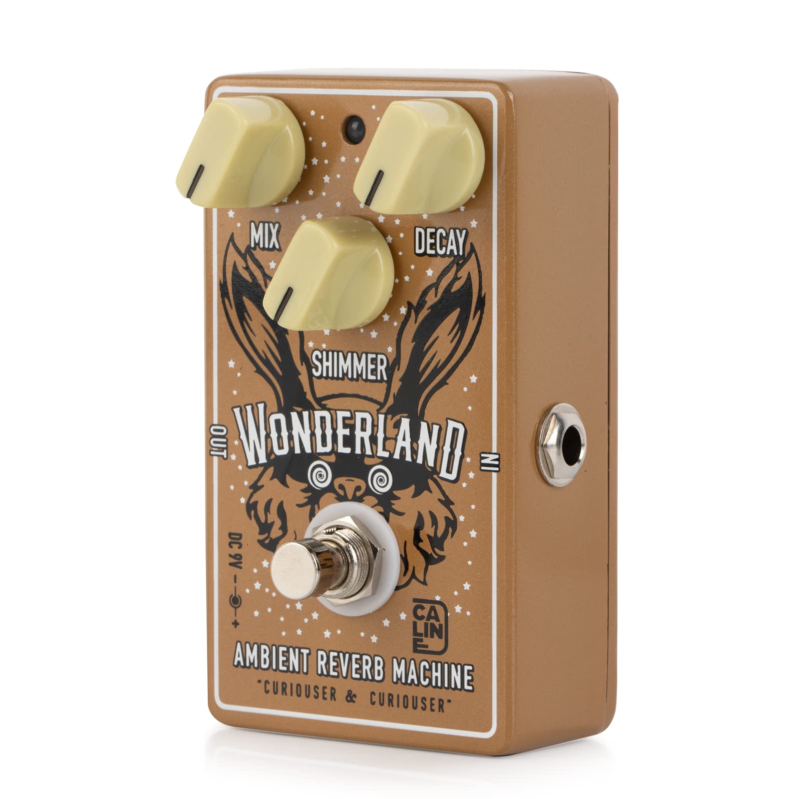 Caline Cp 508 Wonderland Ambient Modulated Digital Reverb Guitar Effects Pedal Aluminum Alloy Casing