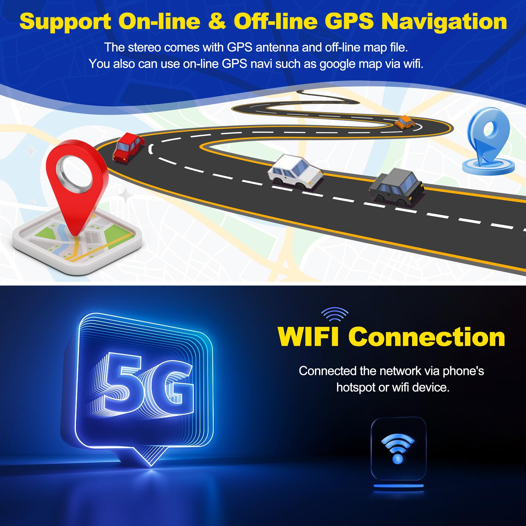 Android 12 Car Radio For Jeep Wrangler Jk Compass Grand Cherokee Dodge Ram Chrylser,7 Inch Touchscreen Car Stereo Support Wirele