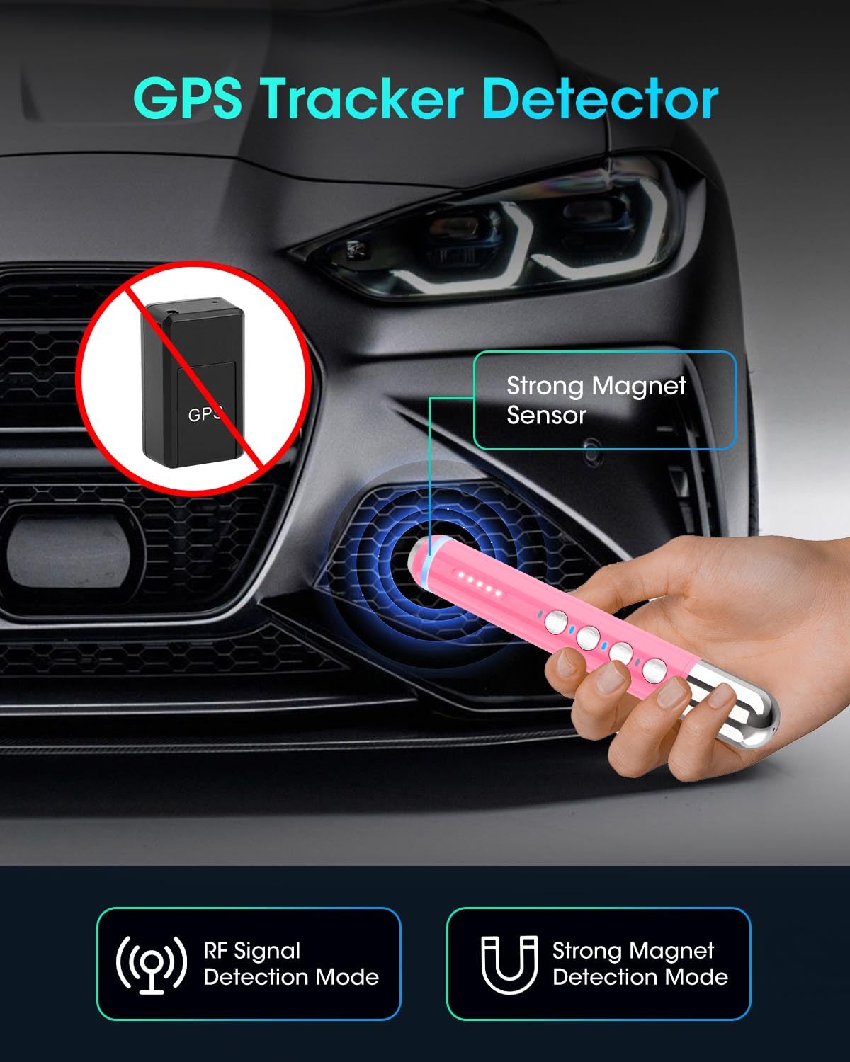 Stsva Camera Detectors,4 In 1 Portable Detector For Home,Hotel,Office,Car,Gps Detector,Wireless Item Finders.