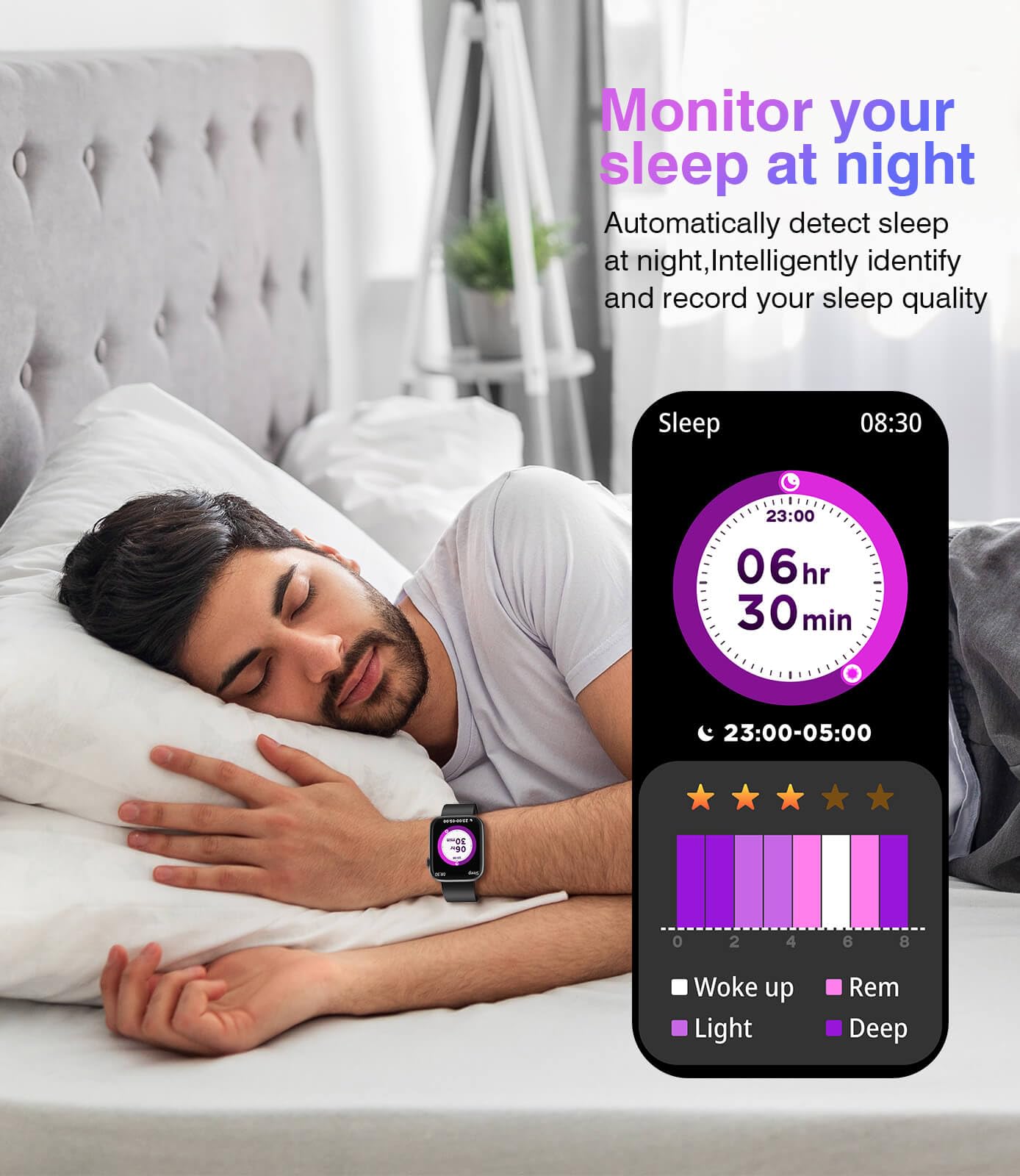 Earlysincere 2024 Smart Watch For Men Women With Bluetooth Call,1.9'' Hd Full Touch Screen Fitness Watch, Smartwatch With Ip67 W