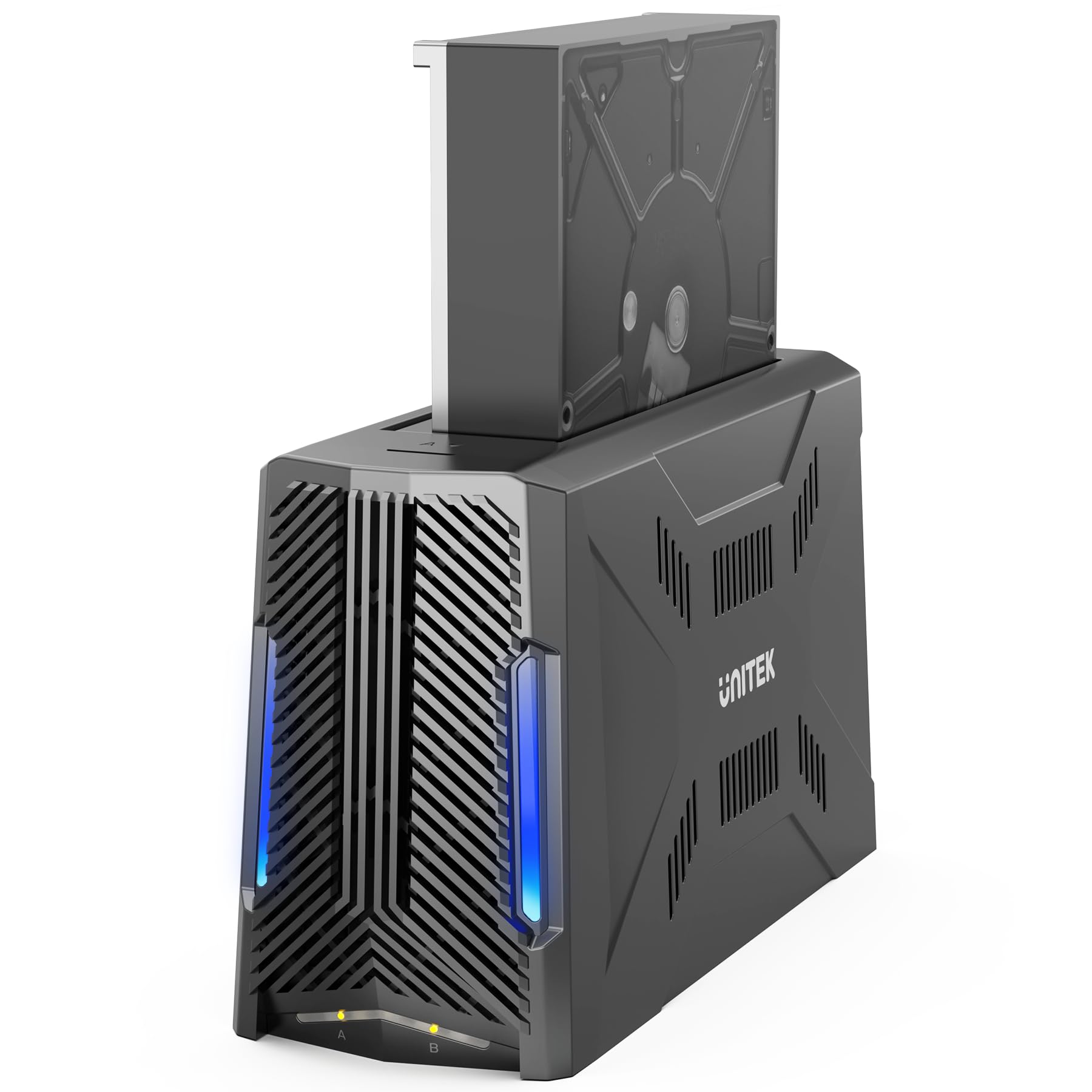 Unitek M.2 Nvme Ssd Docking Station, M.2 Nvme & Sata To Usb C Hard Drive Reader Enclosure For Sata 2.5/3.5 Ssd Hdd And M.2 Pcie/