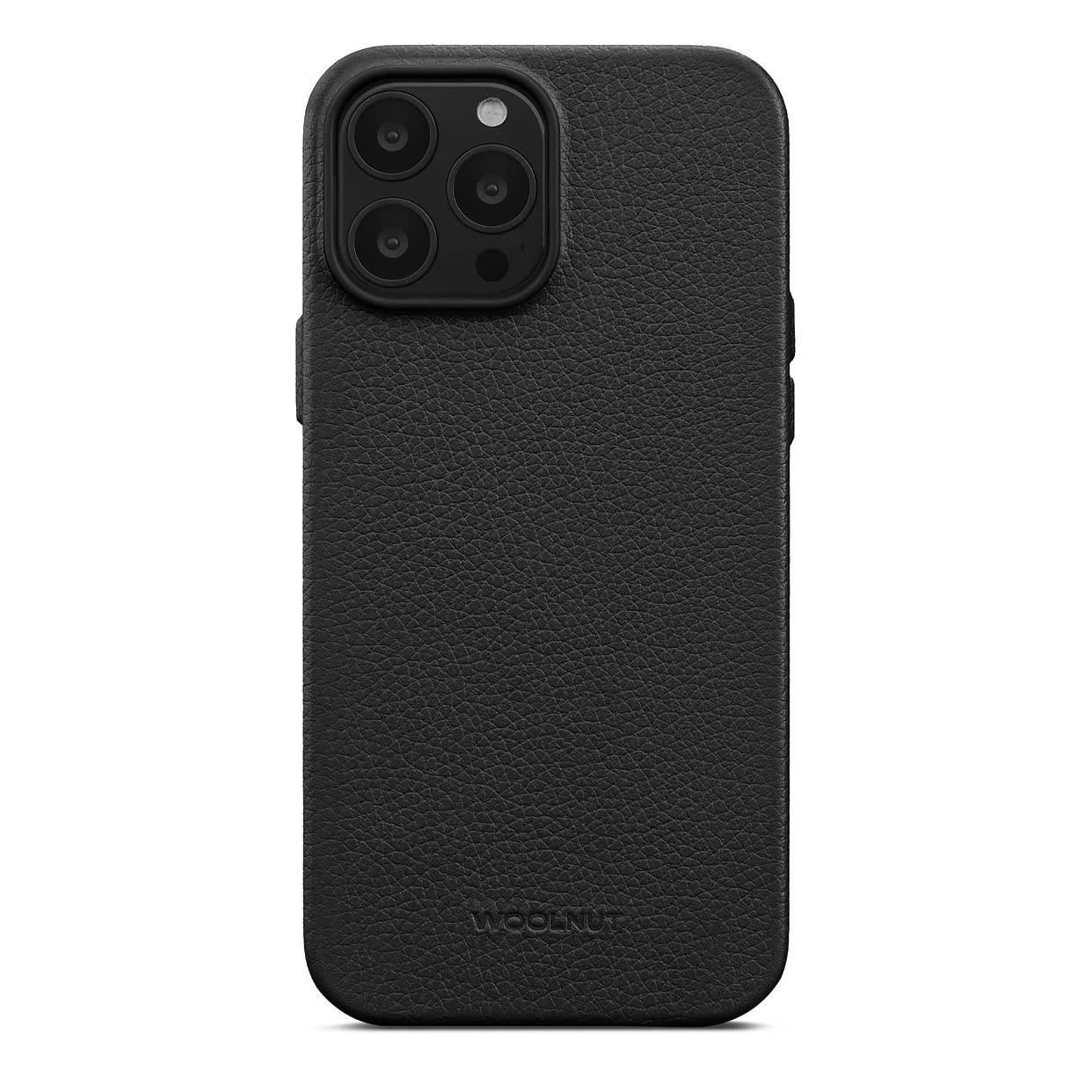 Woolnut Leather Case For Iphone 13 Pro Max Case, Black