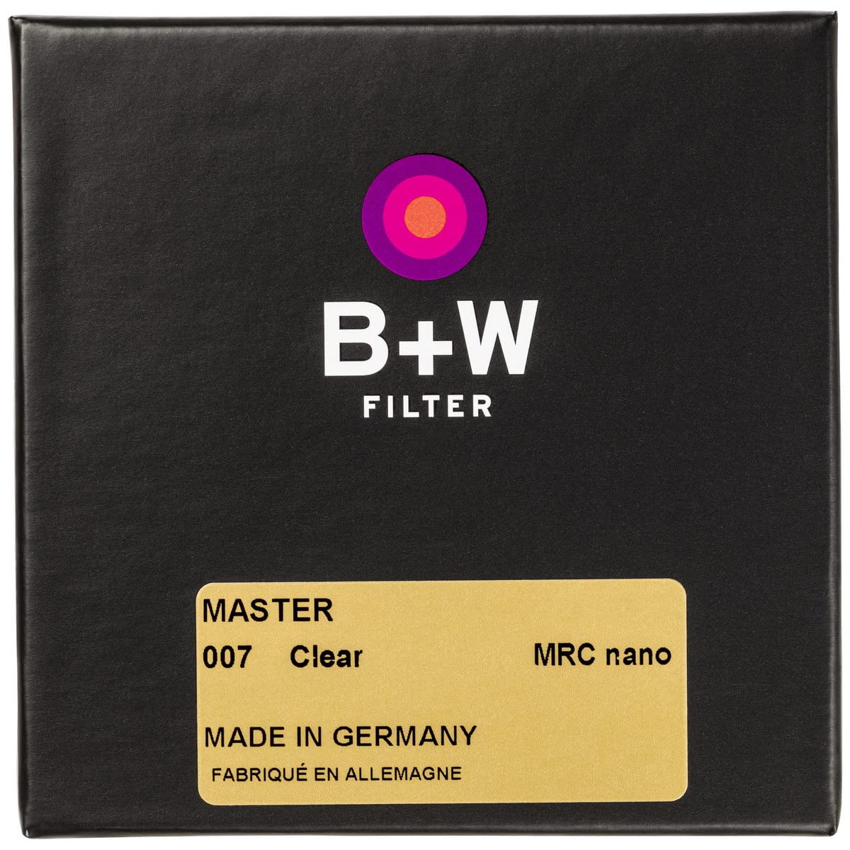 B+W 55Mm Master Clear Mrc Nano 007M Glass Filter