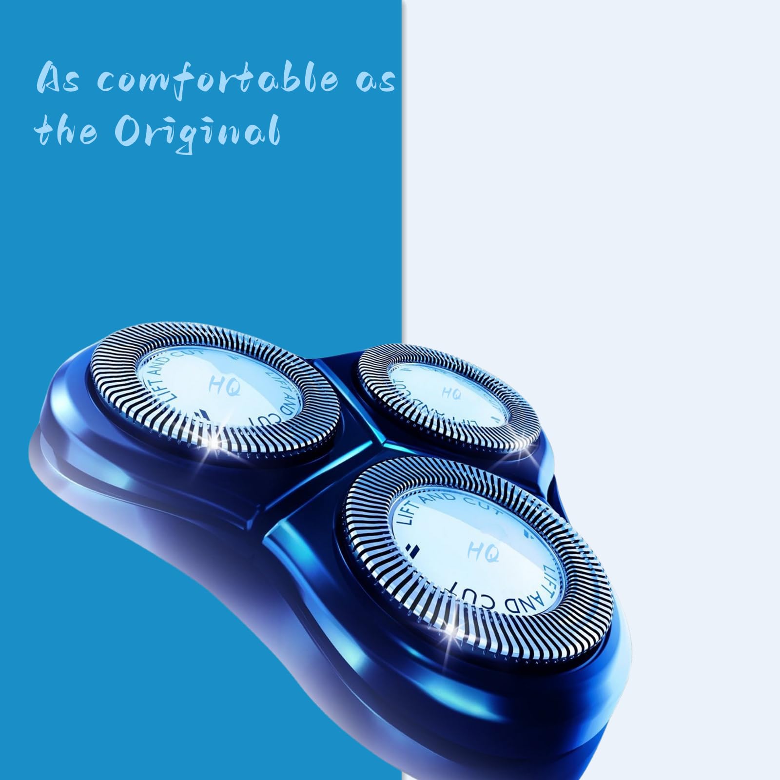 6 Pcs Hq56 Replacement Shaver Heads For Hq3 Hq4 Hq55 Hq56 Hq6,Replacement Shaver Head Compatible With Hq300 Hq442 Hq916 Hs190 Hq