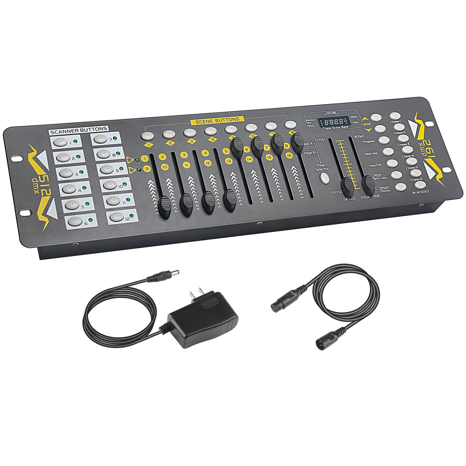Dmx Controller For Dj Lights, 192 Channel Dmx Light Controller For Live House, Dmx 512 Controller For Light Shows.