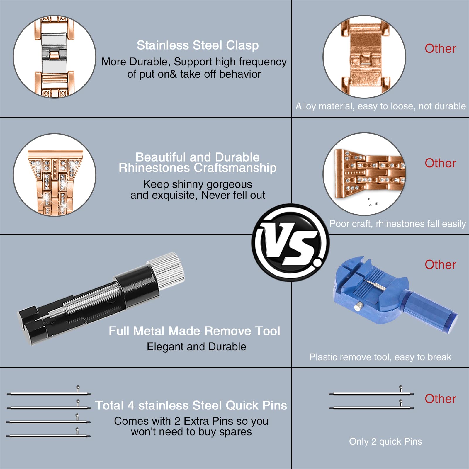 Joyozy Women Girls Stylish Bands Compatible With Galaxy Watch 6/5/4 40Mm 44Mm/Galaxy Watch Active 40Mm/Galaxy Watch 5 Pro 45Mm/A