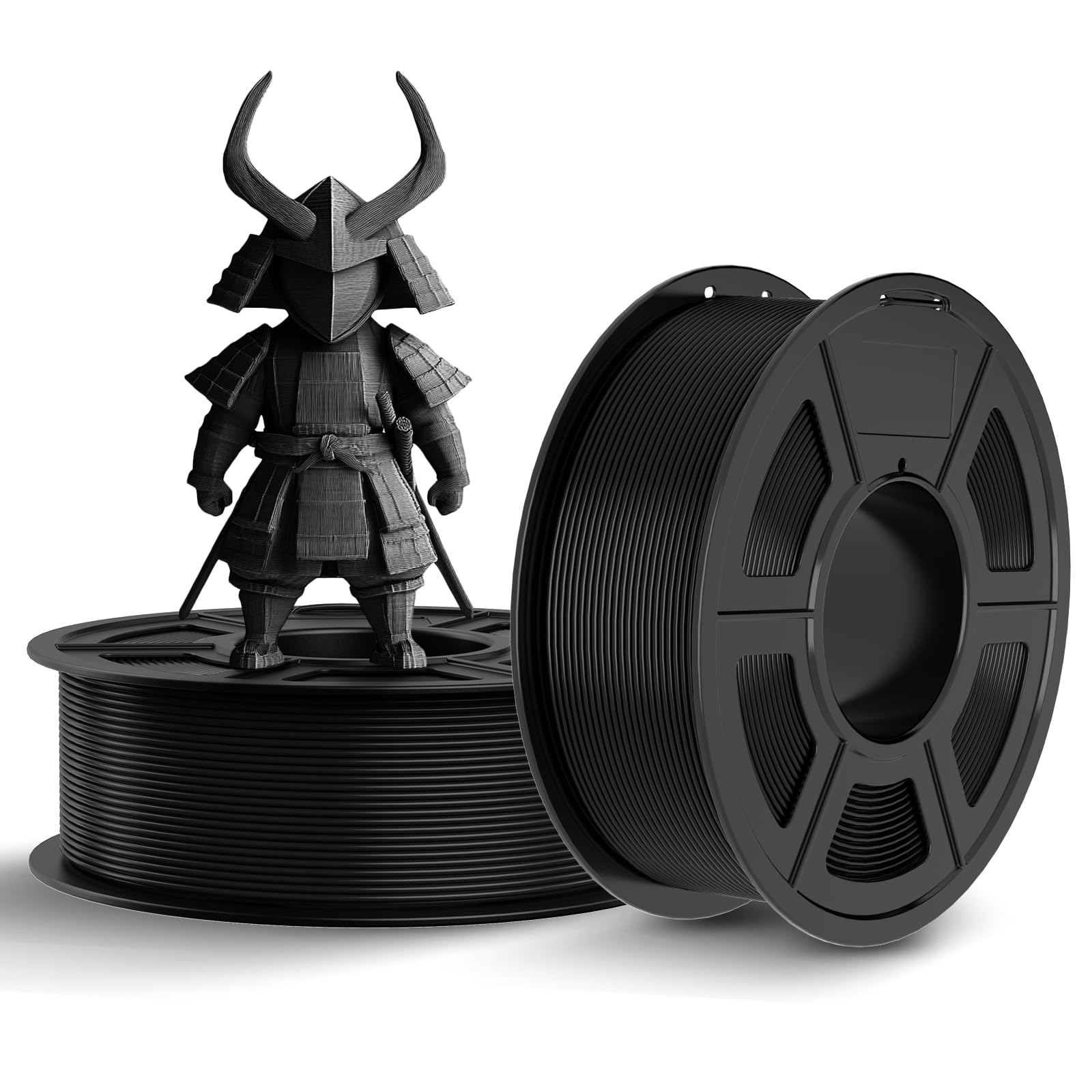TECBEARS PLA 3D Printer Filament, PLA Filament 1.75mm, Neatly Wound 3D Printing Filament, Dimensional Accuracy +/- 0.02 mm,Fits 
