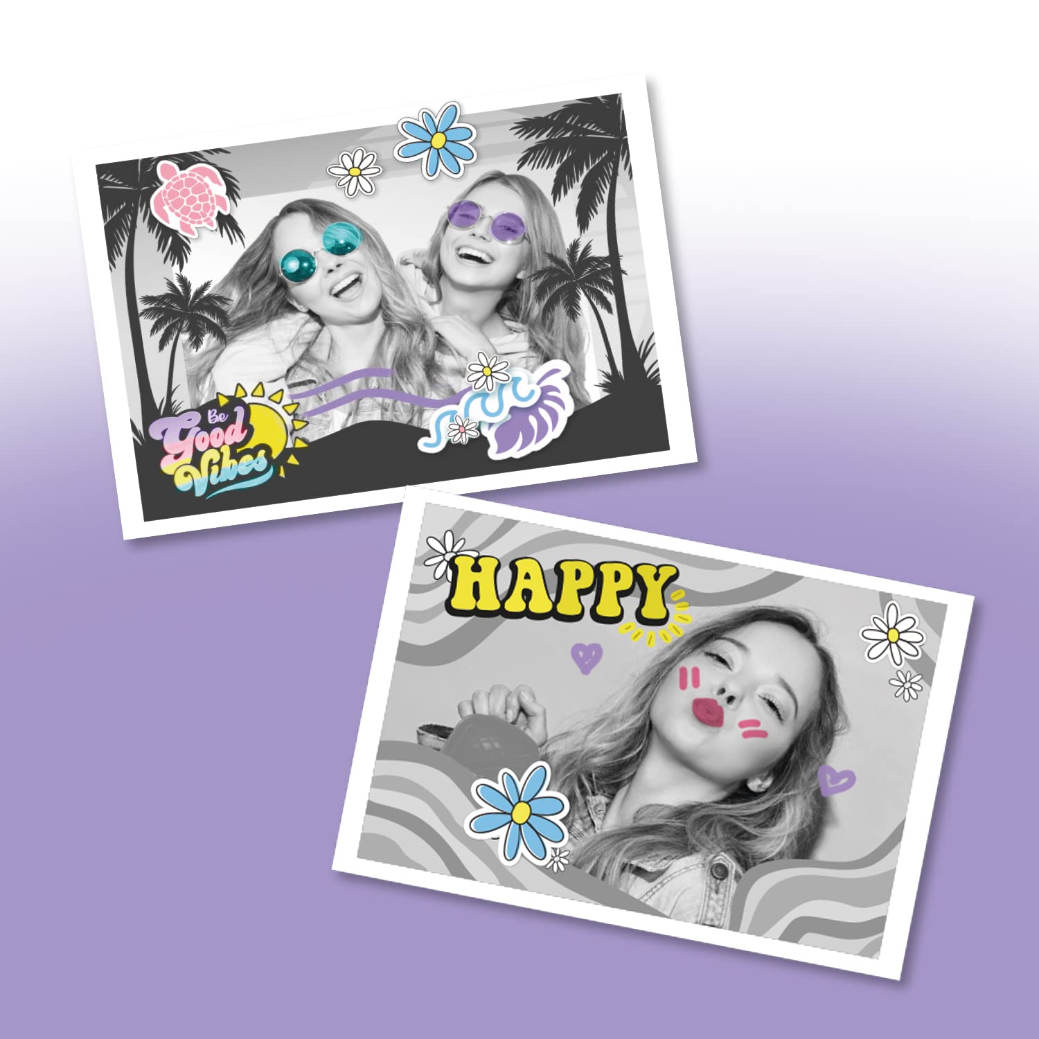 Canal Toys Photo Creator Instant Print Camera   Photo, Selfie And Video   Thermal Paper For 250 Photos   Lcd Screen. 8+, Blue