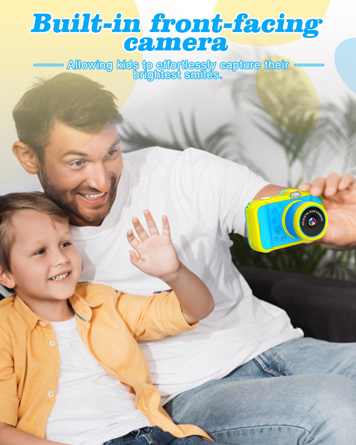 Kids Camera, Offers One Button Operation, Snaps Shots Digitally, Magnification Shot Mode Encourages Creativity, A Sleek And Stur