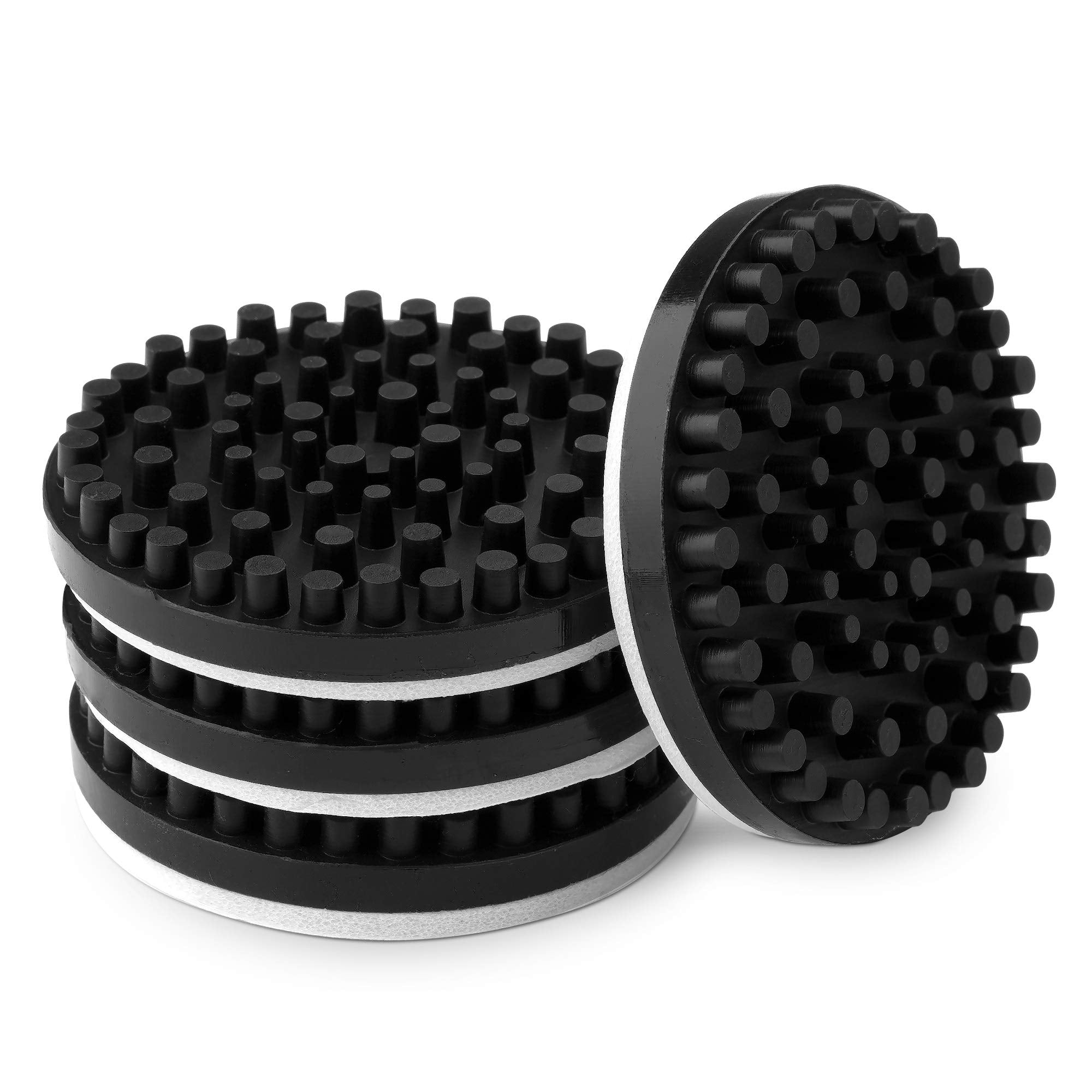 Kwmobile Turntable Isolation Feet   Pack Of 4 Silicone Anti Vibration Isolator Pads For Audio Equipment Hifi System Speakers Rec