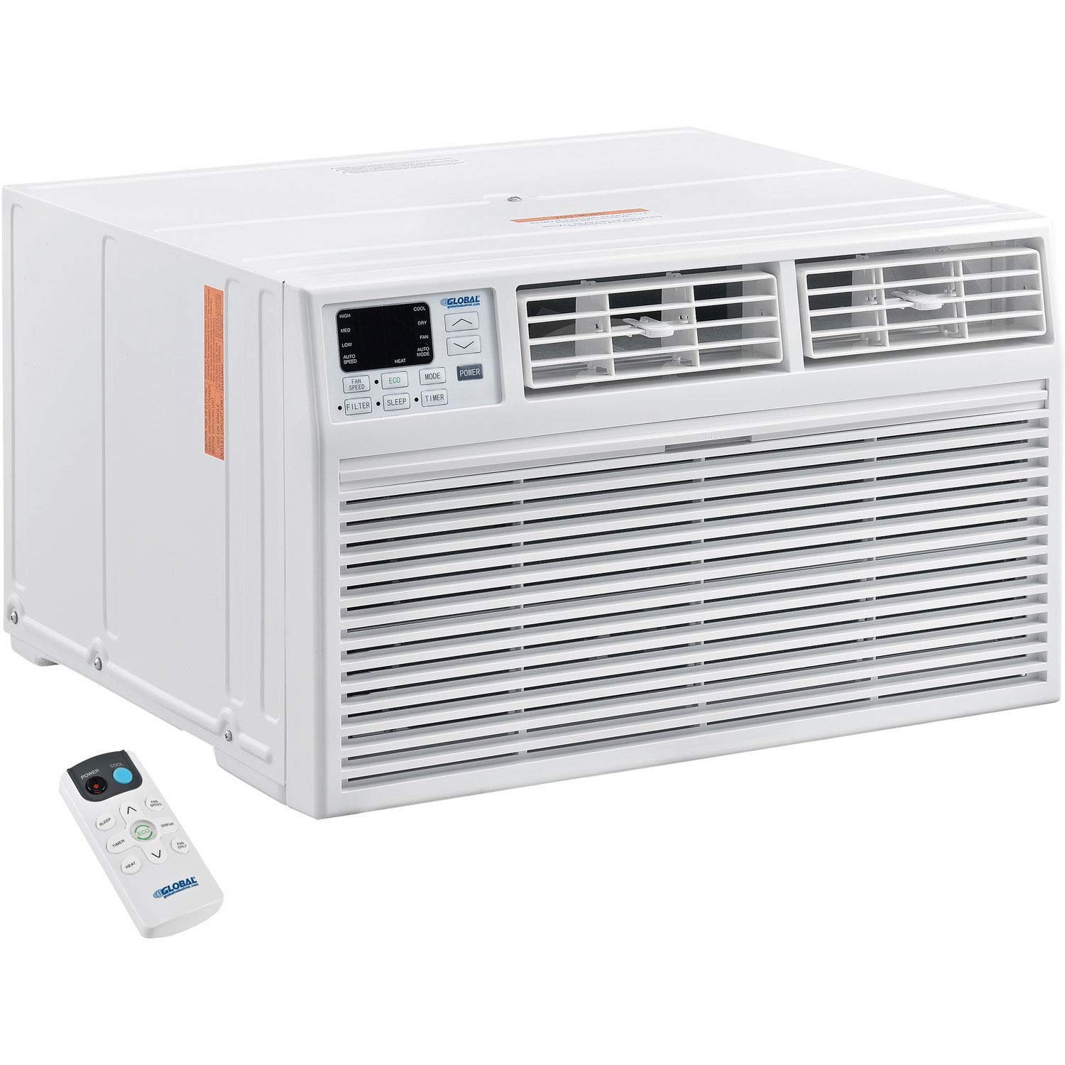 14,000 Btu Through The Wall Air Conditioner, Cool With Heat, 208/230V