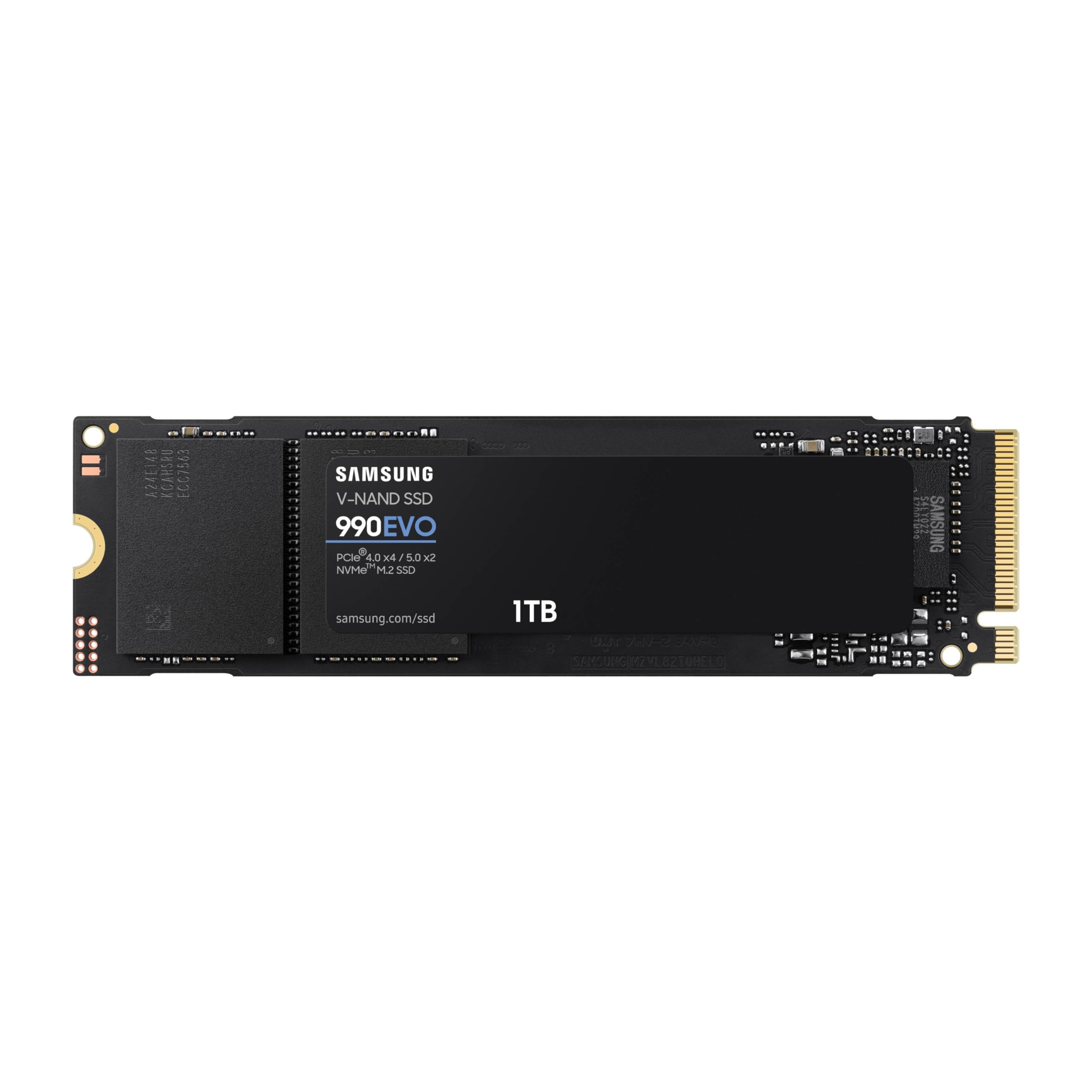 Samsung 990 EVO SSD 1TB, PCIe Gen 4x4, Gen 5x2 M.2 2280 NVMe Internal Solid State Drive, Speeds Up to 5,000MB/s, Upgrade Storage