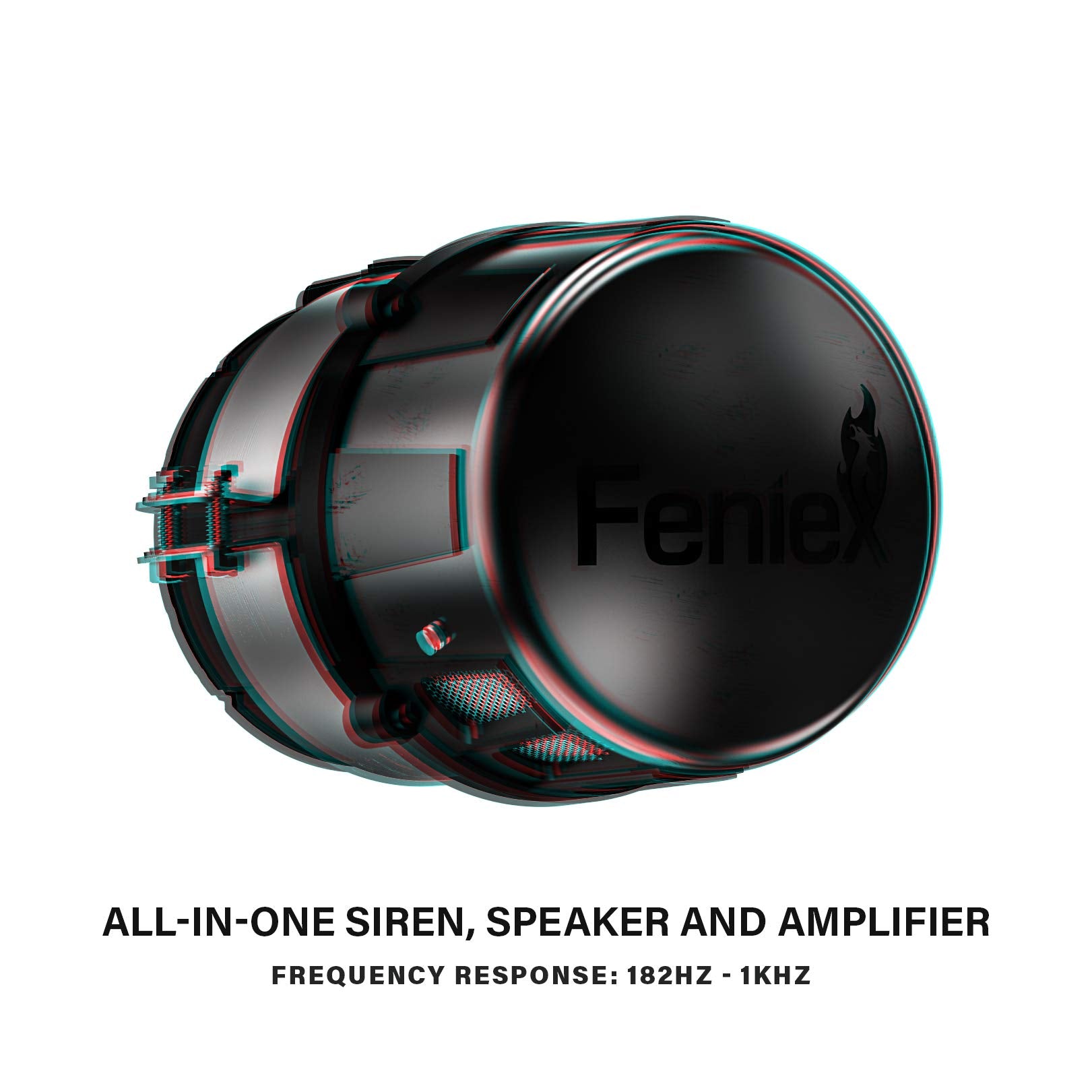Feniex Industries S 3017 Hammer Low Frequency Siren Speaker System