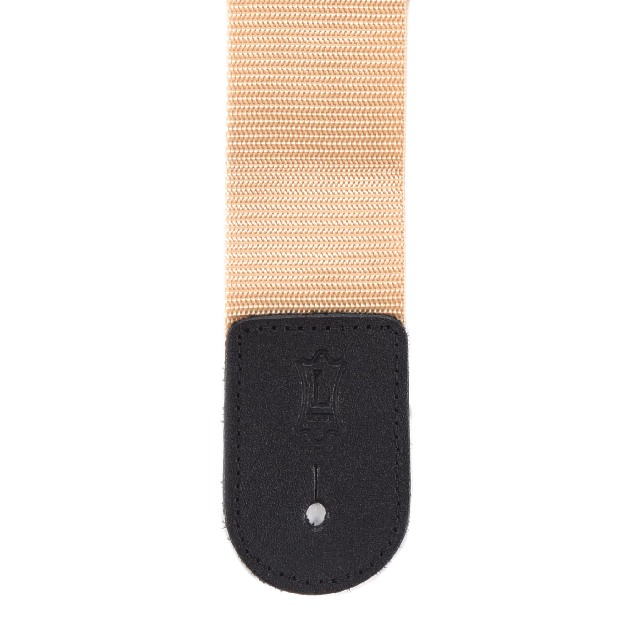Levy'S Leathers 2'' Polypropylene Guitar Strap With Genuine Leather Ends And Tri Glide Adjustment; Tan (M8Poly Tan)