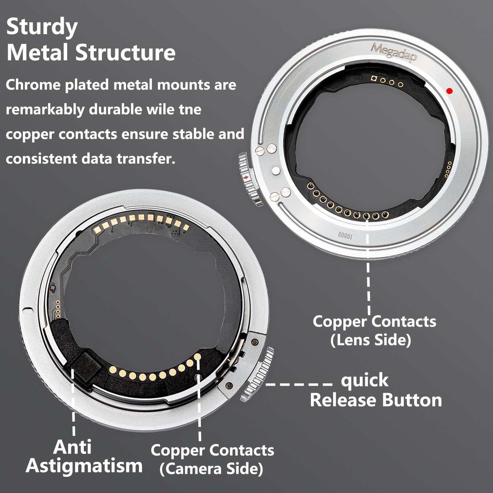Megadap Etz21 Pro Autofocus Lens Adapter Built In Electronic Aperture Compatible With Nikon Z Camera Zf Z9 Z8 Z7 Z6 Z6Iii Z7Ii Z
