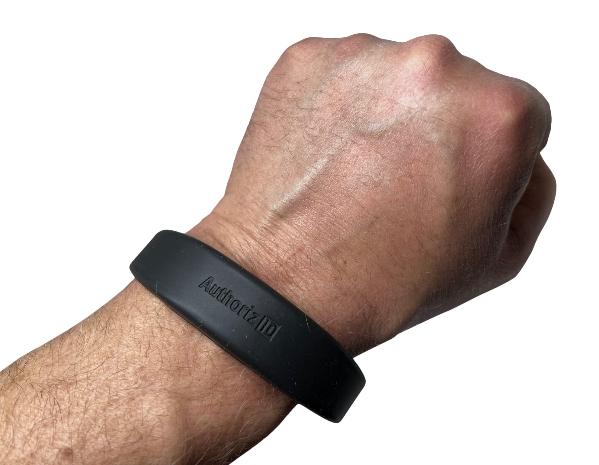 10   26 Bit H10301 125 Khz Proximity Wristbands Black Straight Authorizid Wiegand Waterproof Compare W/ 1386 1326 7610 1586 1391