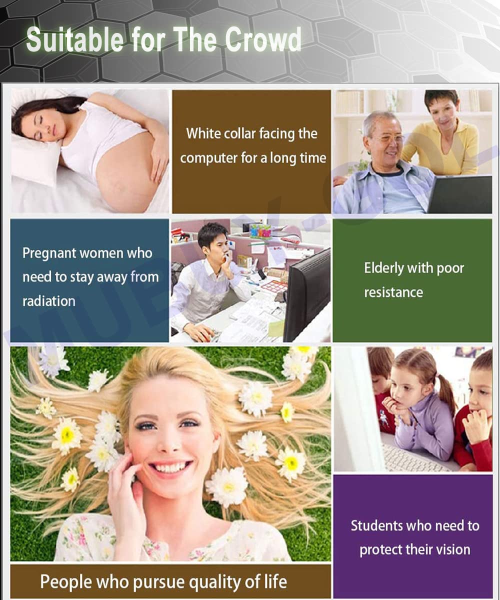 20'' Anti Blue Light Anti Glare Screen Protector For Dell/Hp/Acer/Viewsonic/Asus/Aoc/Samsung/Sceptre/Lg Diagonal 20'' 16:9 Stand