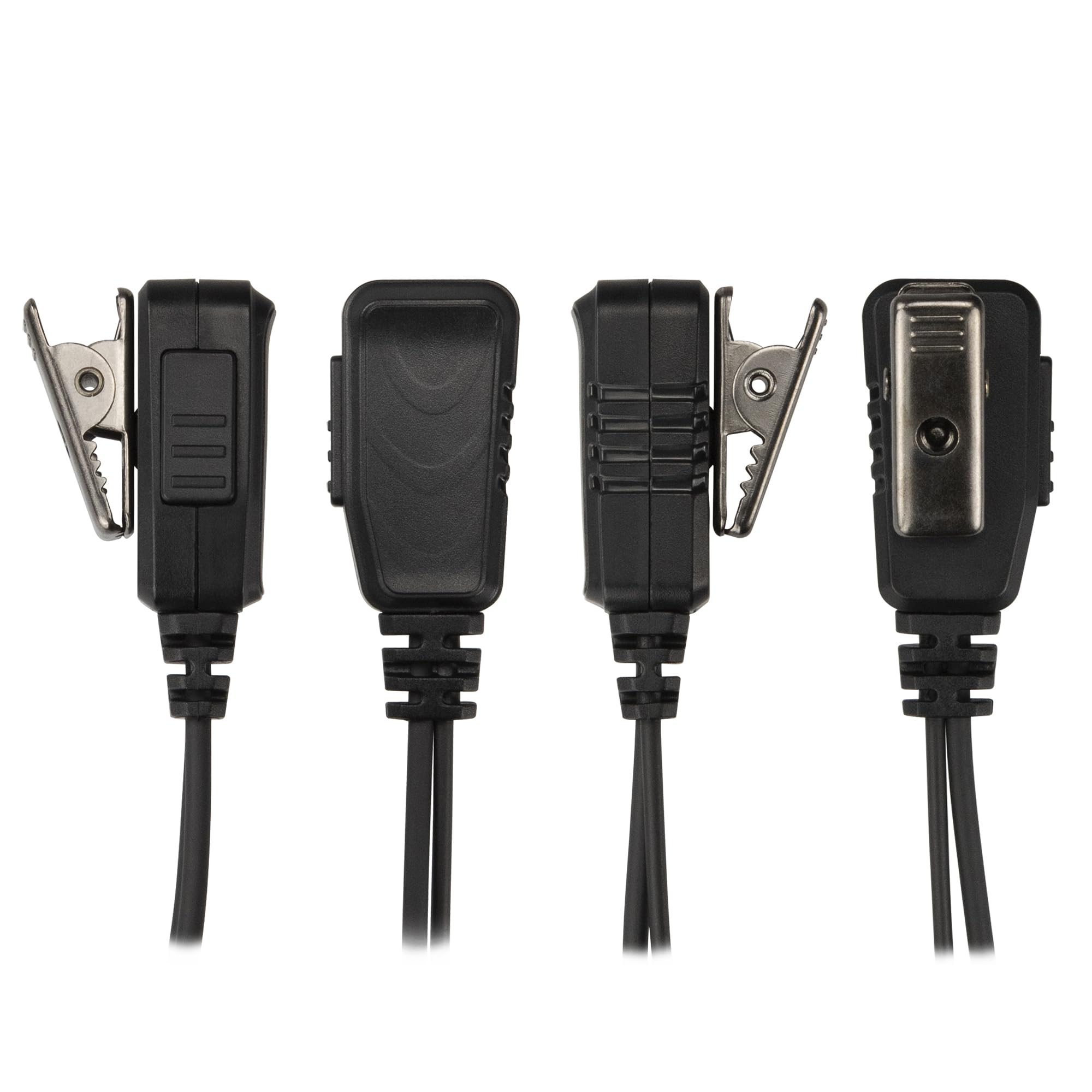 Bommeow 2 Pack Bds15 K2 D Shape Style Earphone With Ptt Mic Compatible With Kenwood 2 Pin Nexedge Nx 220 Nx 420 Tk 3230Dx