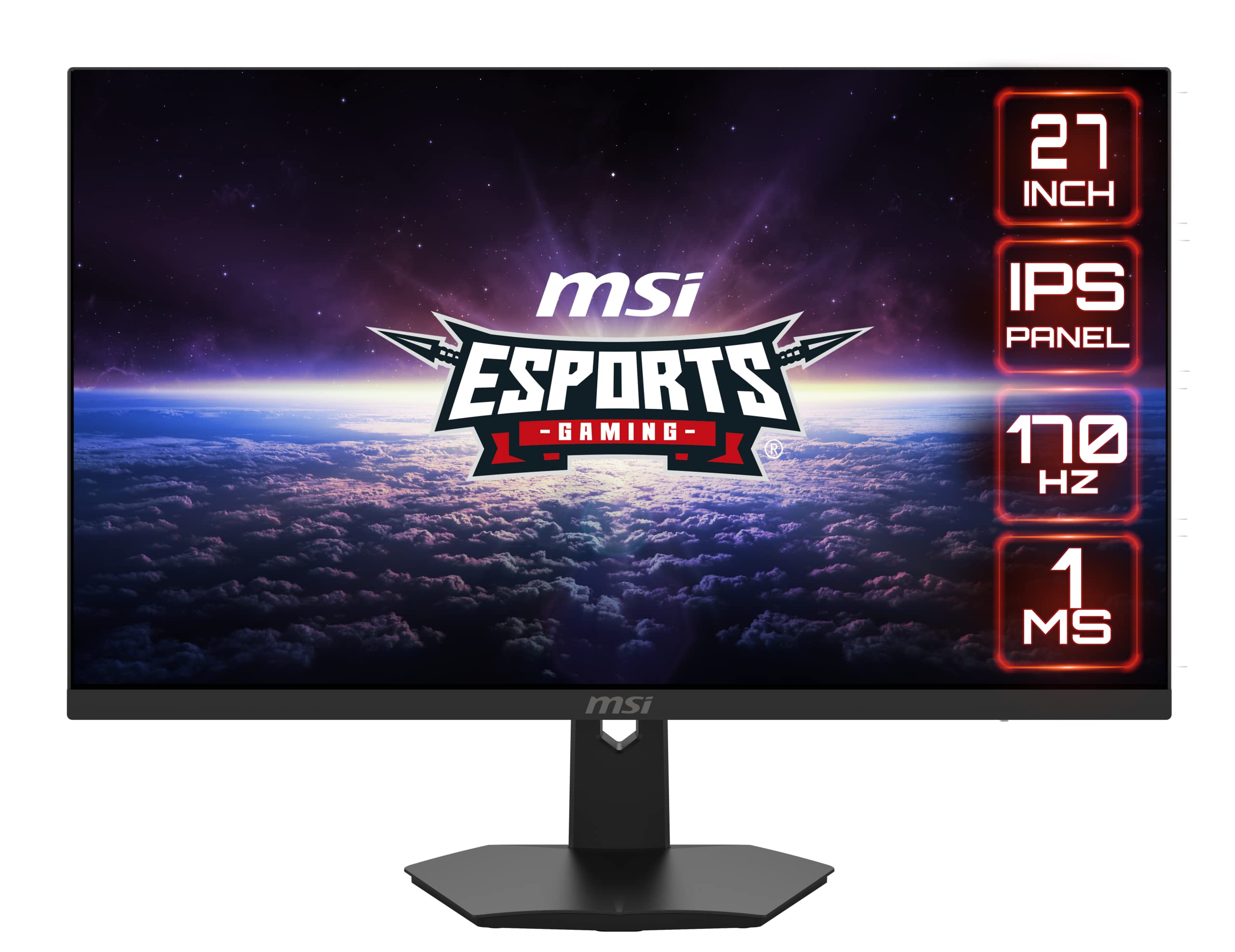 Msi G274 27 Gaming Monitor 1920 X 1080 (Fhd) Ips 1Ms 170Hz Freesync Premium Hdmi Displayport Tilt