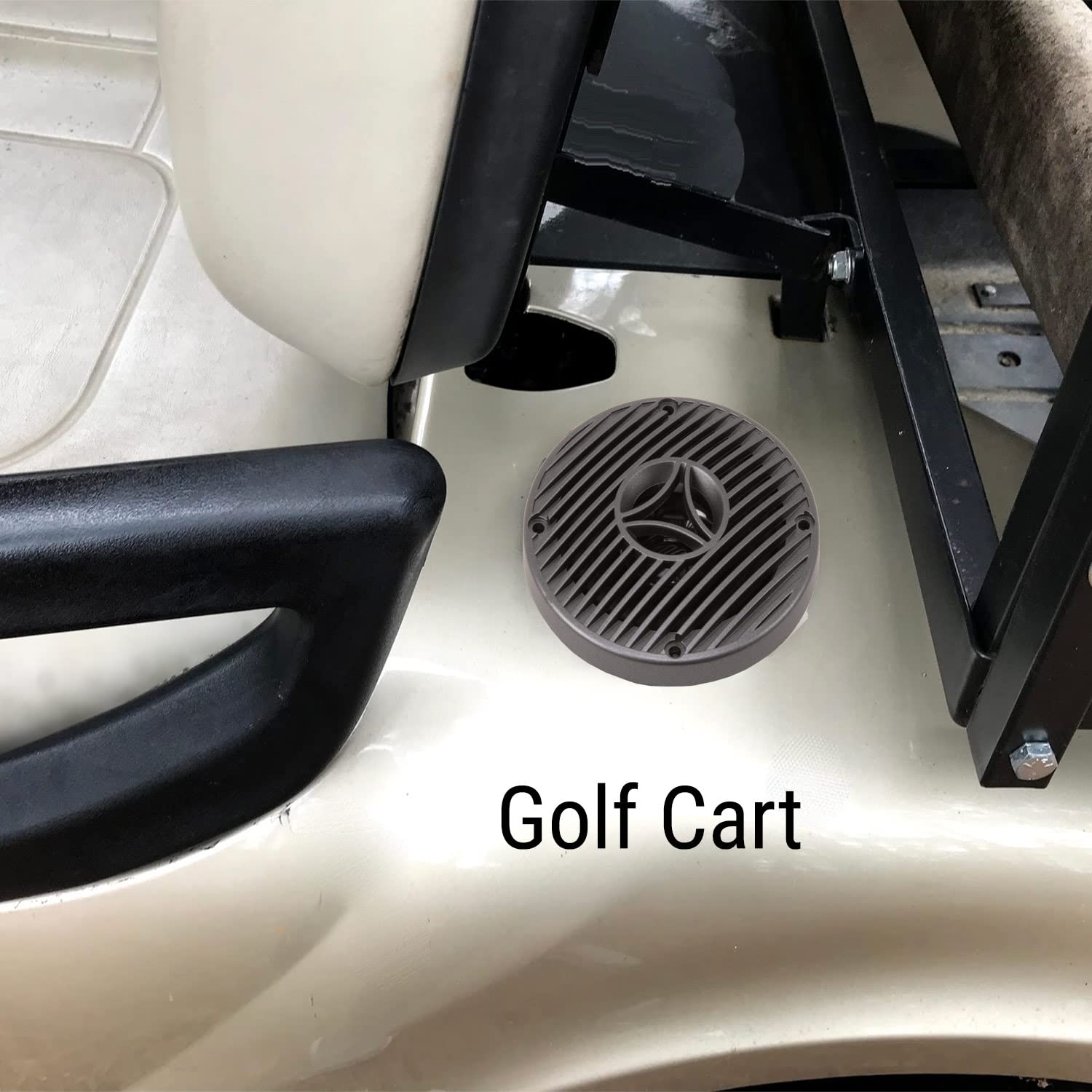 Millennia Spa Stereo Speaker   3.5''   Marine Grade Outdoor For Hot Tub, Boat, Atv, Motorcycle, Golf Cart (Pair)