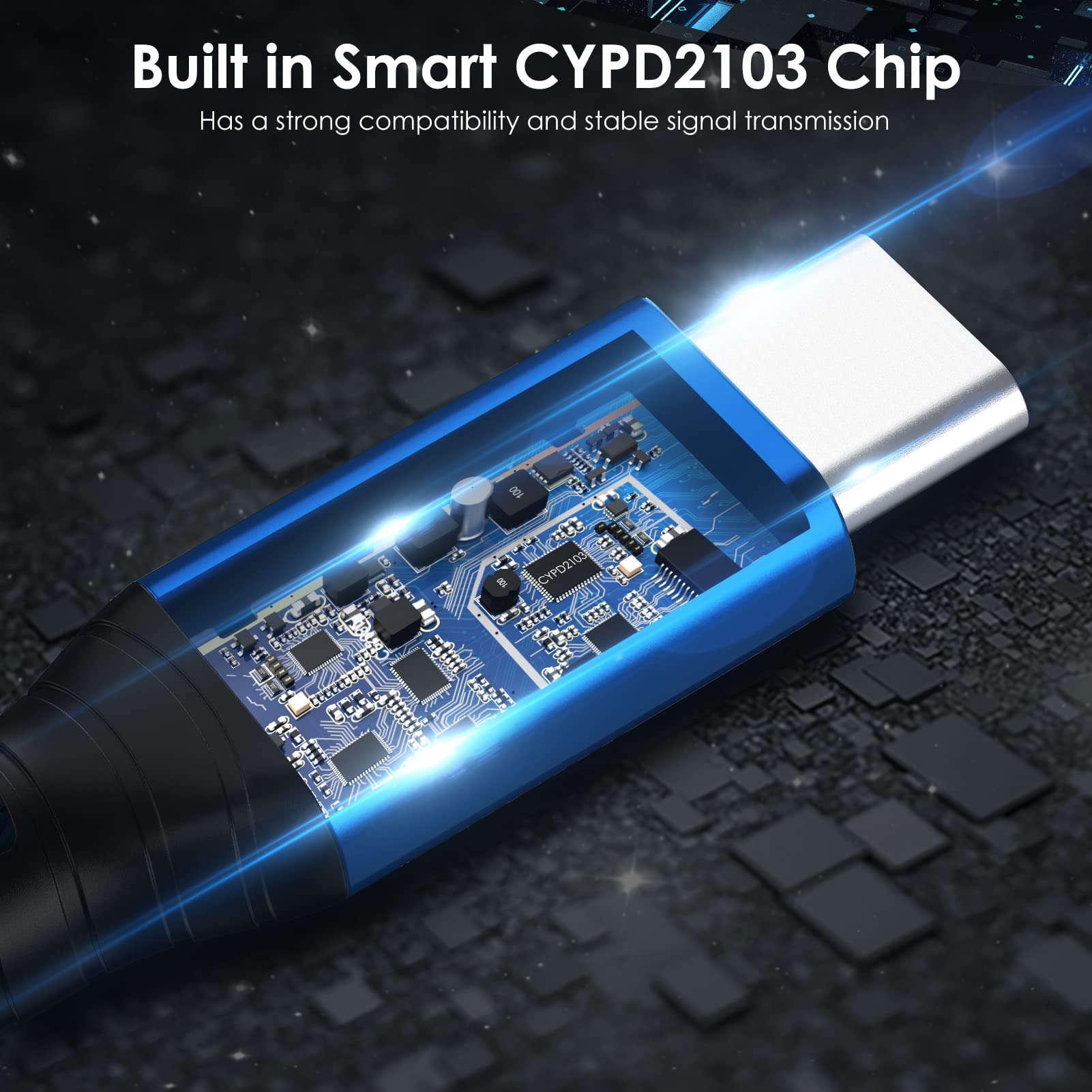 Cable For Thunderbolt 4 Cable 6.6Ft, Dbilida Nylon Braided 40Gbps Usb C Cable With 100W Pd, 40Gbps, 8K Display Compatible With Thunderbolt 3 Cable, Usb4, Usb C, Hub, Ssd, Docking And More, Blue