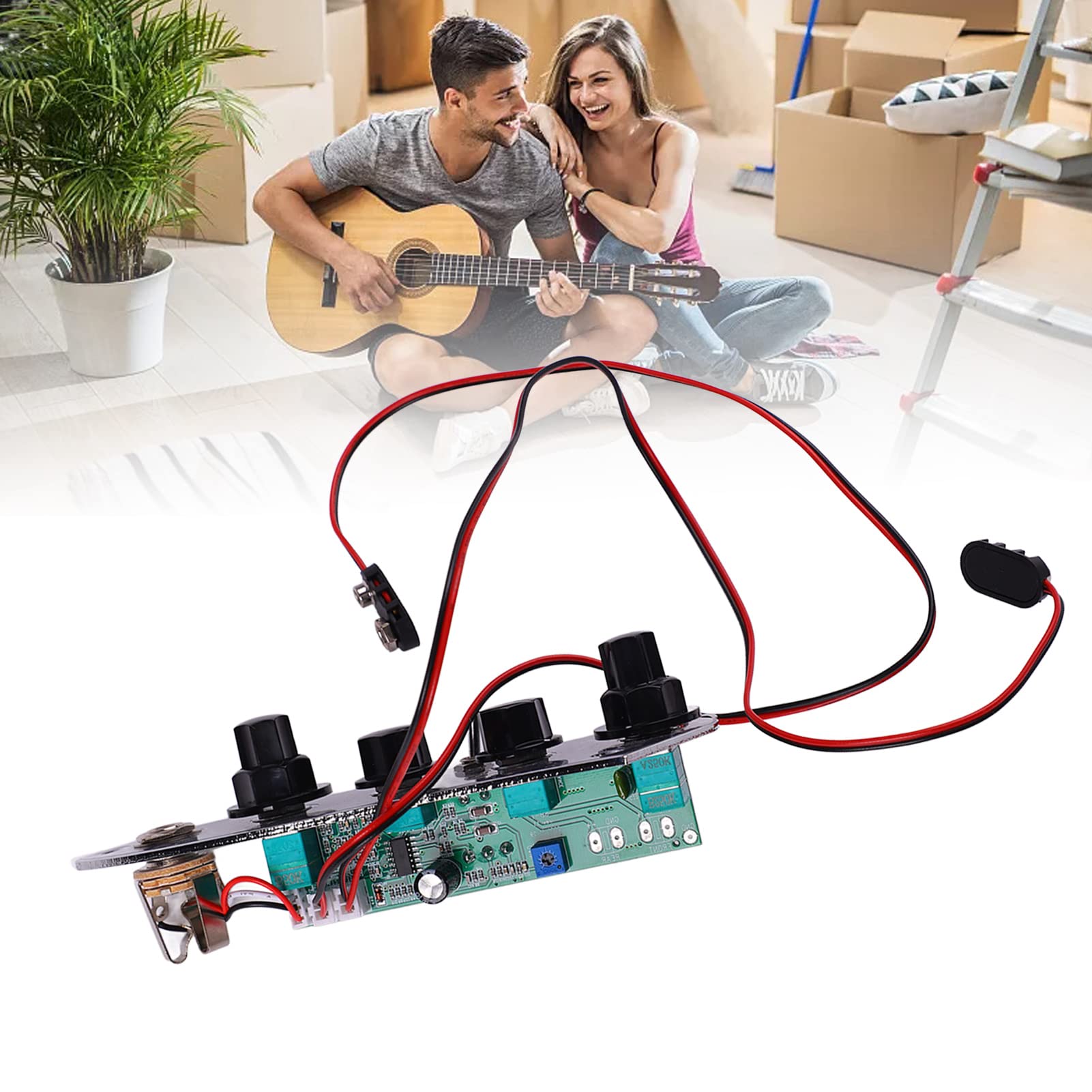 Fully Loaded Control Plate Pre Wired Control Plate With Wiring Harness For Jazz Bass Passive Active Switching Instrument Accesso