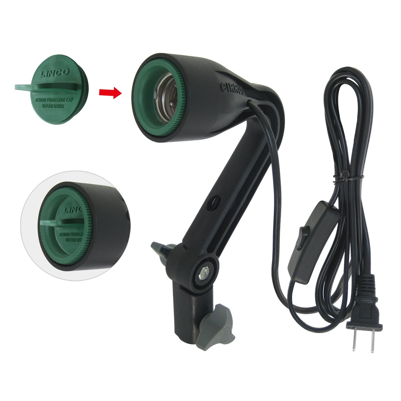 Linco Pheno Studio Lighting Studio Softbox Umbrella Reflector (3 In 1) Photography 9X10 Feet Backdrop Stand Kit With 3 Color Muslin & Clamps