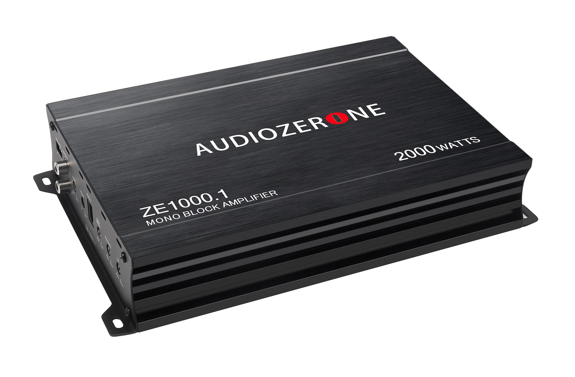 Car Audio Amplifier Ze1000.1 2000W Monoblock Class D Mosfet Subwoofer Audio, 1 4 Ohm Stable, Low Pass Crossover, Mosfet Power Su