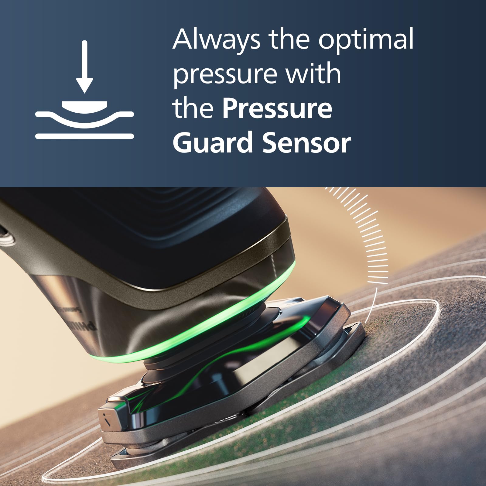 Philips Norelco Electric Shaver 9800, Rotary Shaver With Pressure Sensor, Travel Case, Quick Clean Pod, Pop Up Trimmer And Charg