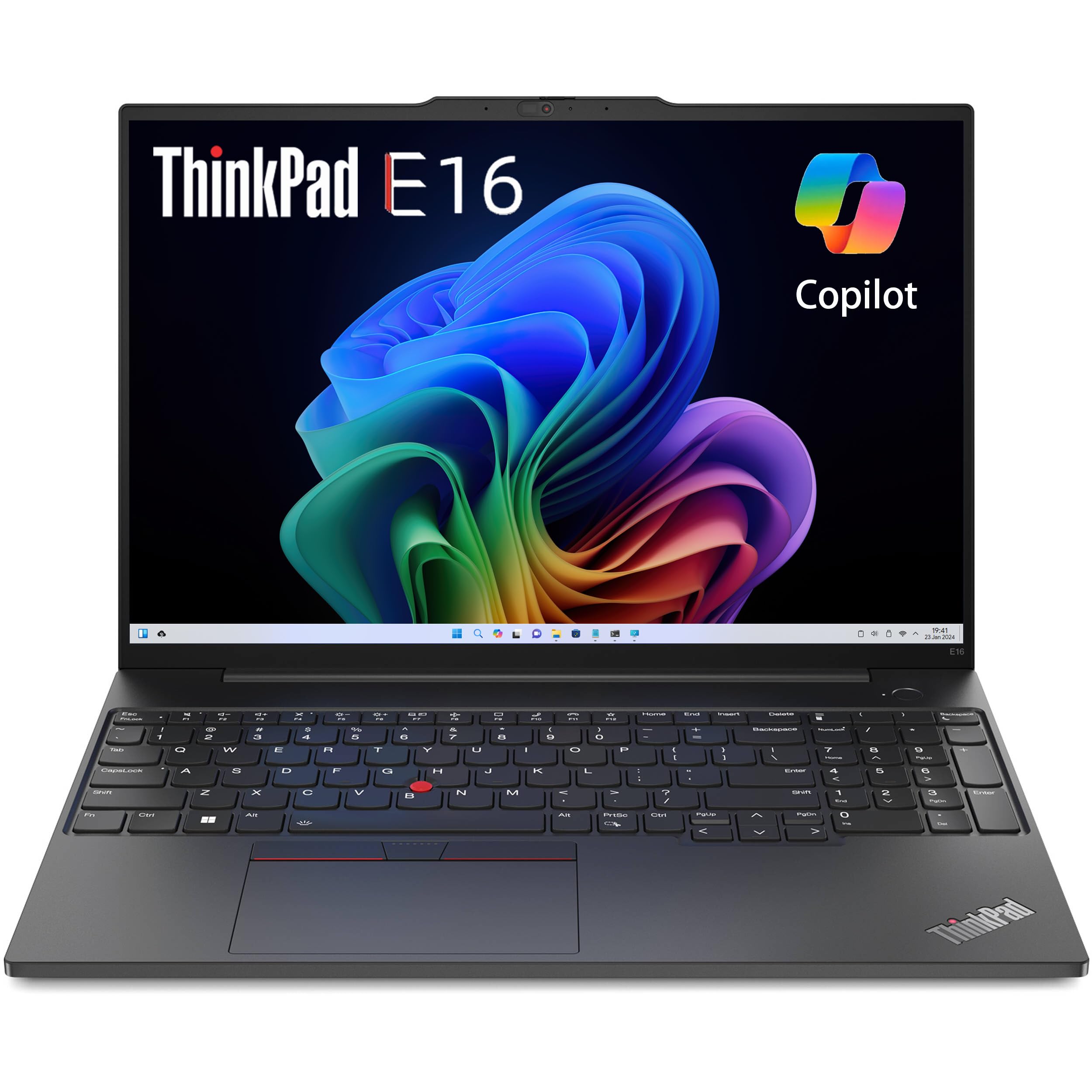 Lenovo ThinkPad E16 Business Laptop (16 FHD+ Display, AMD Ryzen 5 7530U(> i7-1165G7), 16GB RAM, 512GB SSD) Fingerprint, Backlit,