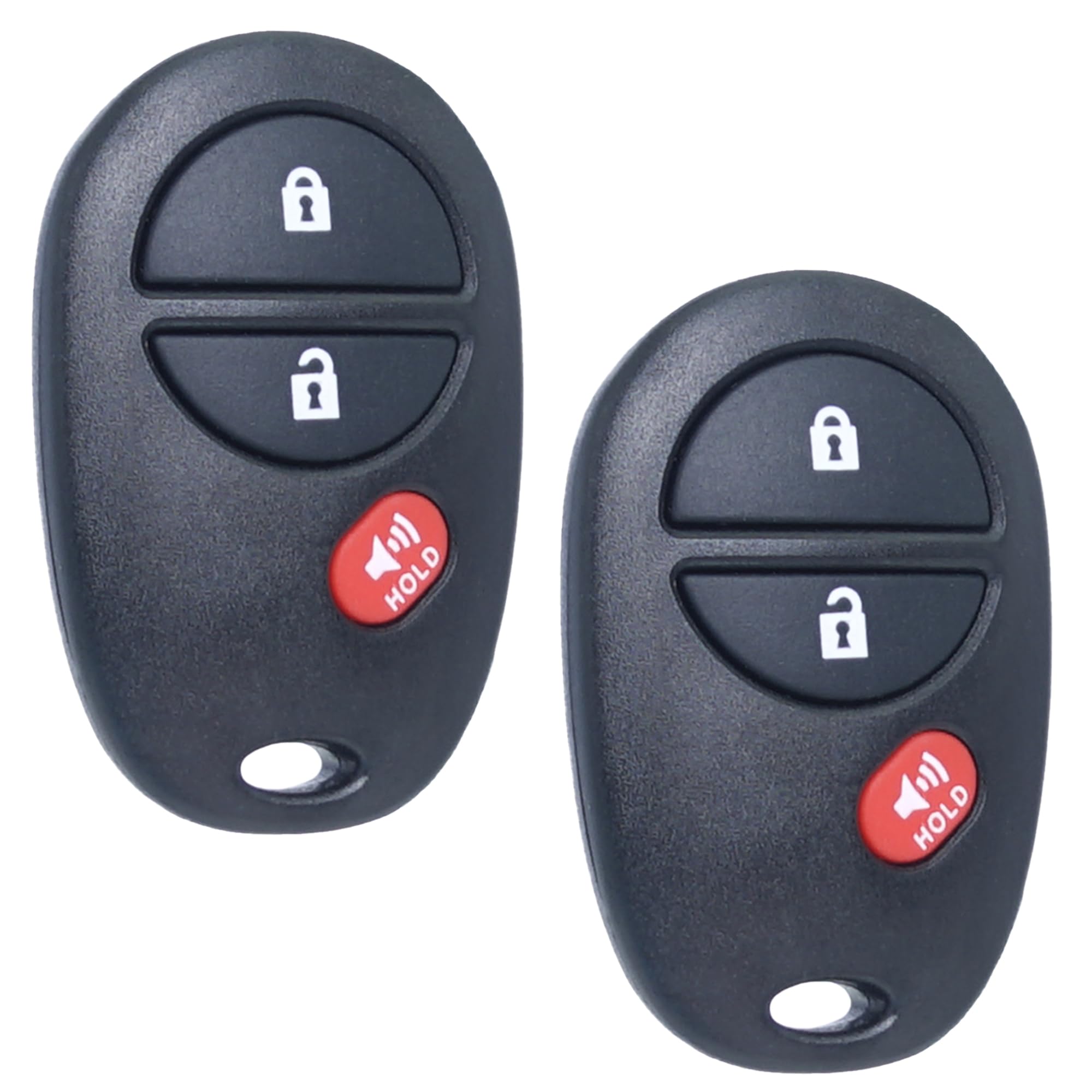 Key Fob Keyless Entry Fits For Toyota 2007-2017 Tundra /2005-2016 Tacoma / 2008-2013 Highlander / 2004-2015 Sienna /2008-2016 Se
