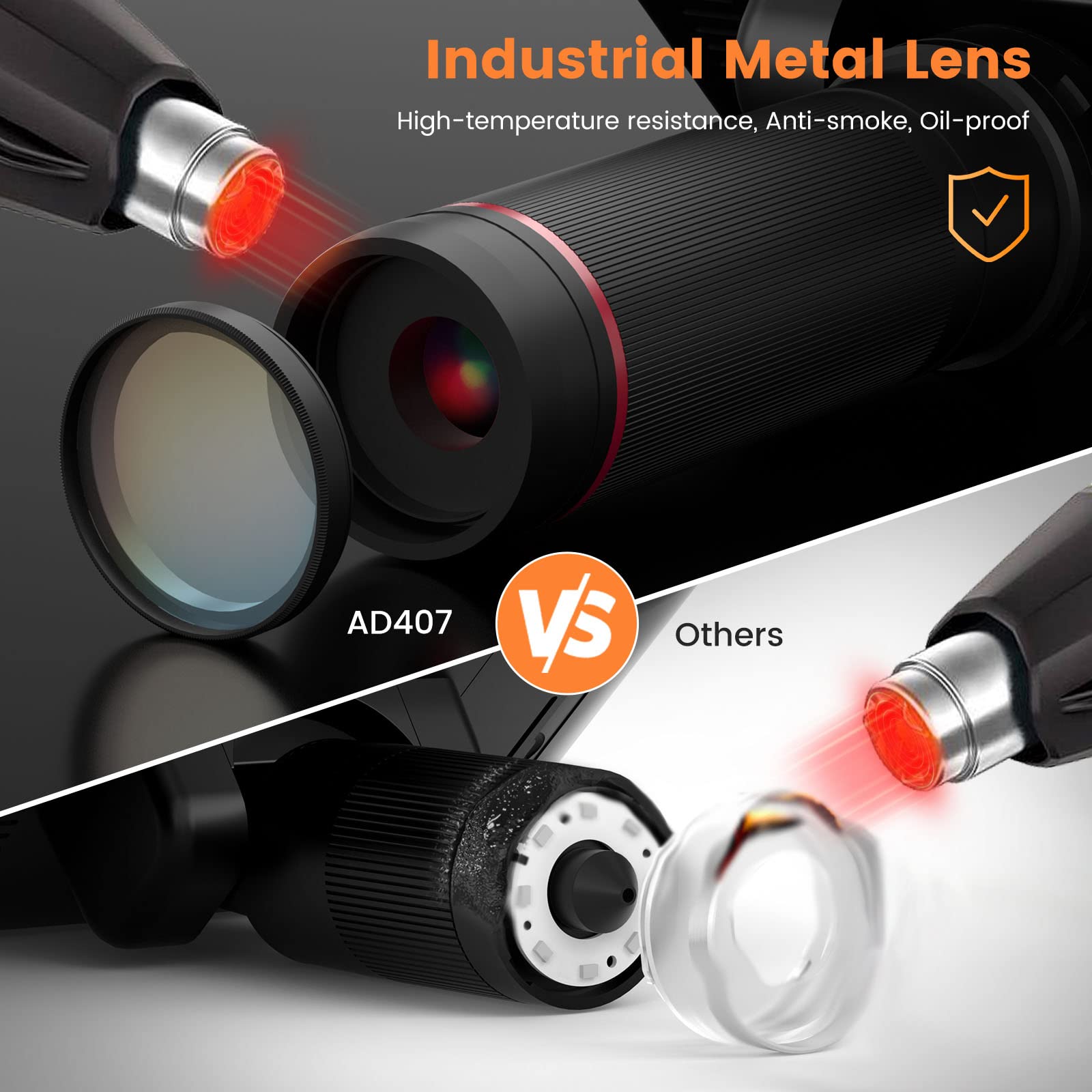 Andonstar Ad407 Pro 3D Hdmi Soldering Digital Microscope With Pro Metal Stand 4Mp Uhd And 7 Inch Adjustable Lcd Screen Usb Video