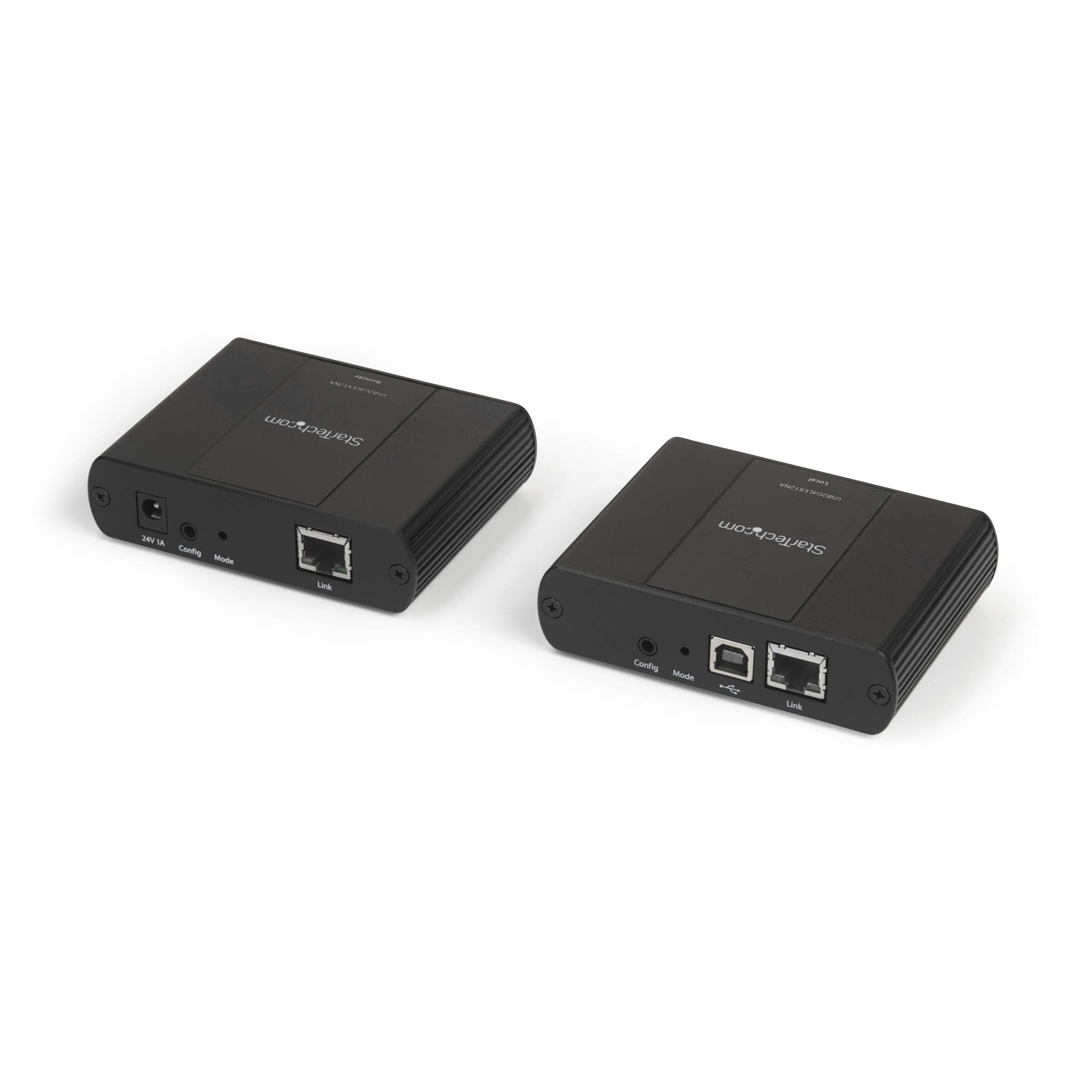 Startech.Com 4 Port Usb 2.0 Extender Over Ethernet/Ip Network Hub   Up To 330Ft (100M)   Usb Over Gigabit Lan Or Direct Cat5E/Ca