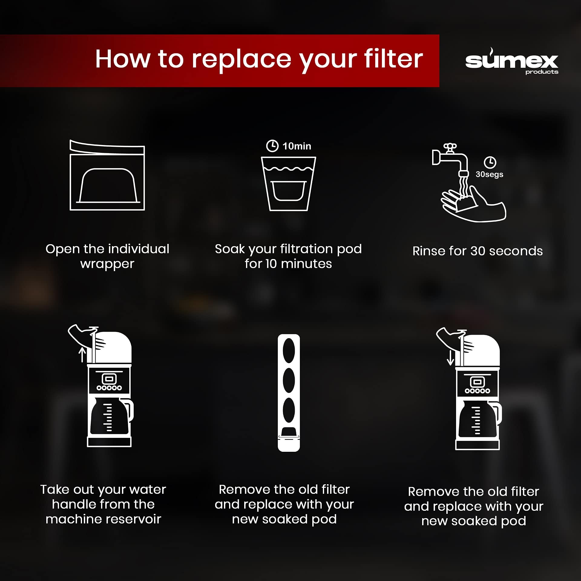 12 Pack Of Cuisinart Compatible Replacement Charcoal Water Filters For Coffee Makers   Fits All Cuisinart Coffee Makers