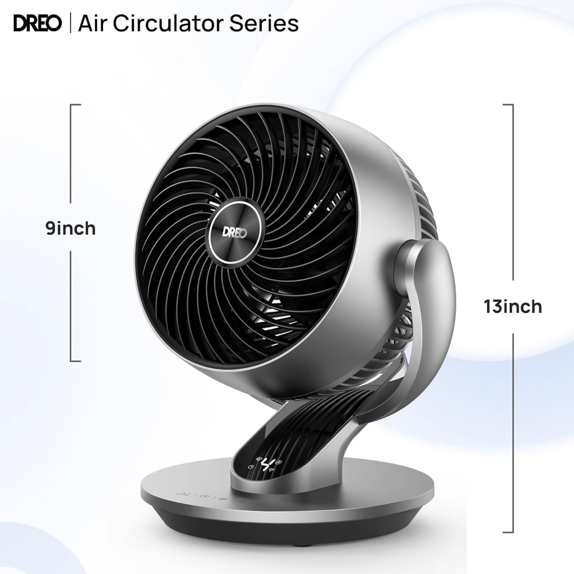 Dreo Smart Fans For Home, Powerful 70 Ft Whole Room Air Circulator Fan, 120+90 Oscillating Quiet Fan For Bedroom With Voice Cont