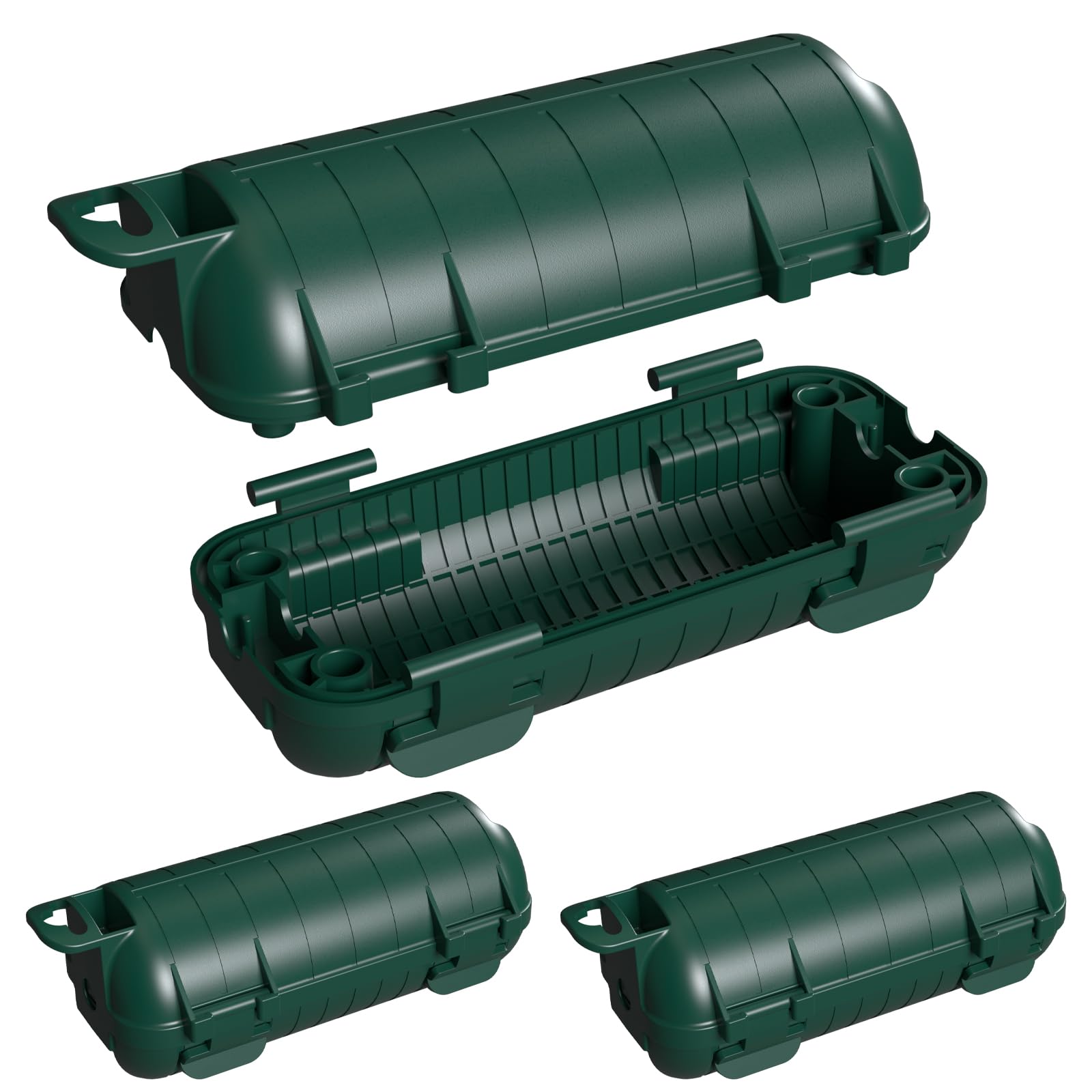 2 Pack Extension Cord Cover Waterproof, Outdoor Cord Connection Protector For Outside With 4 Removable Latches, Electrical Box P