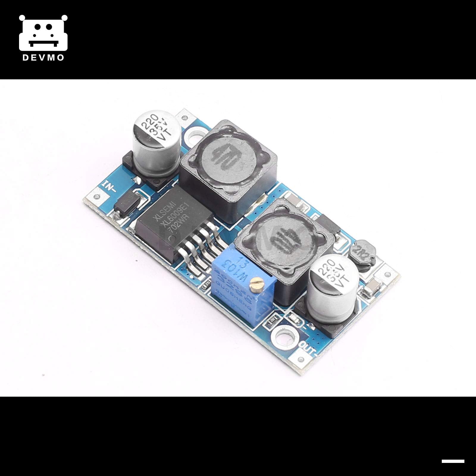 Devmo Dc Dc Boost Buck Adjustable Step Up Down Converter Xl6009 Module Solar Voltage Circuit Board